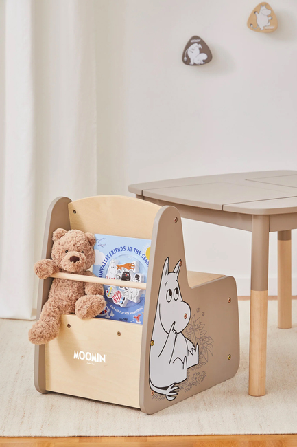 Mumin Stuhl mit Stauraum, Beige