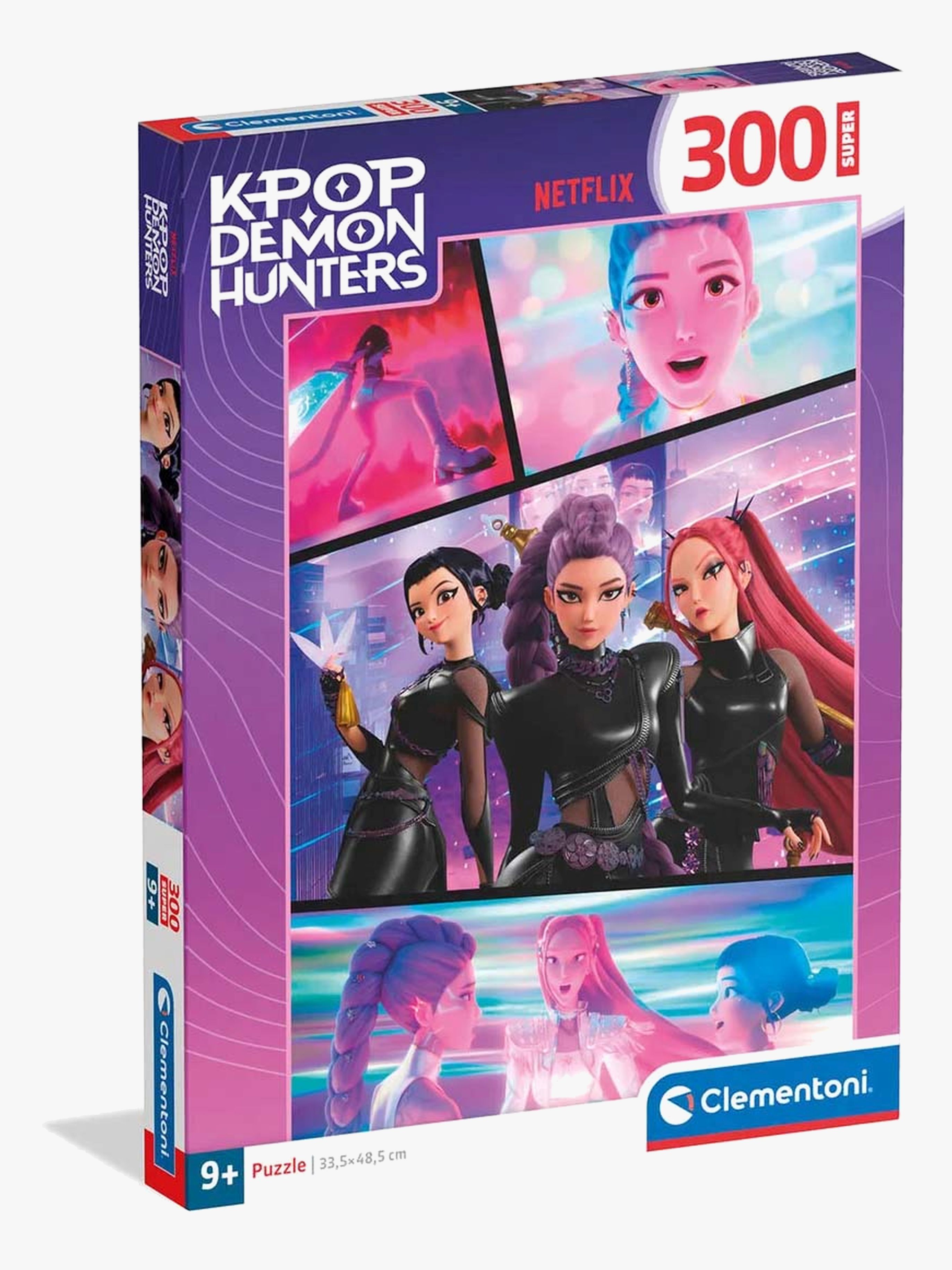 Clementoni K-Pop Demon Hunters Puzzle Super 300 Teile