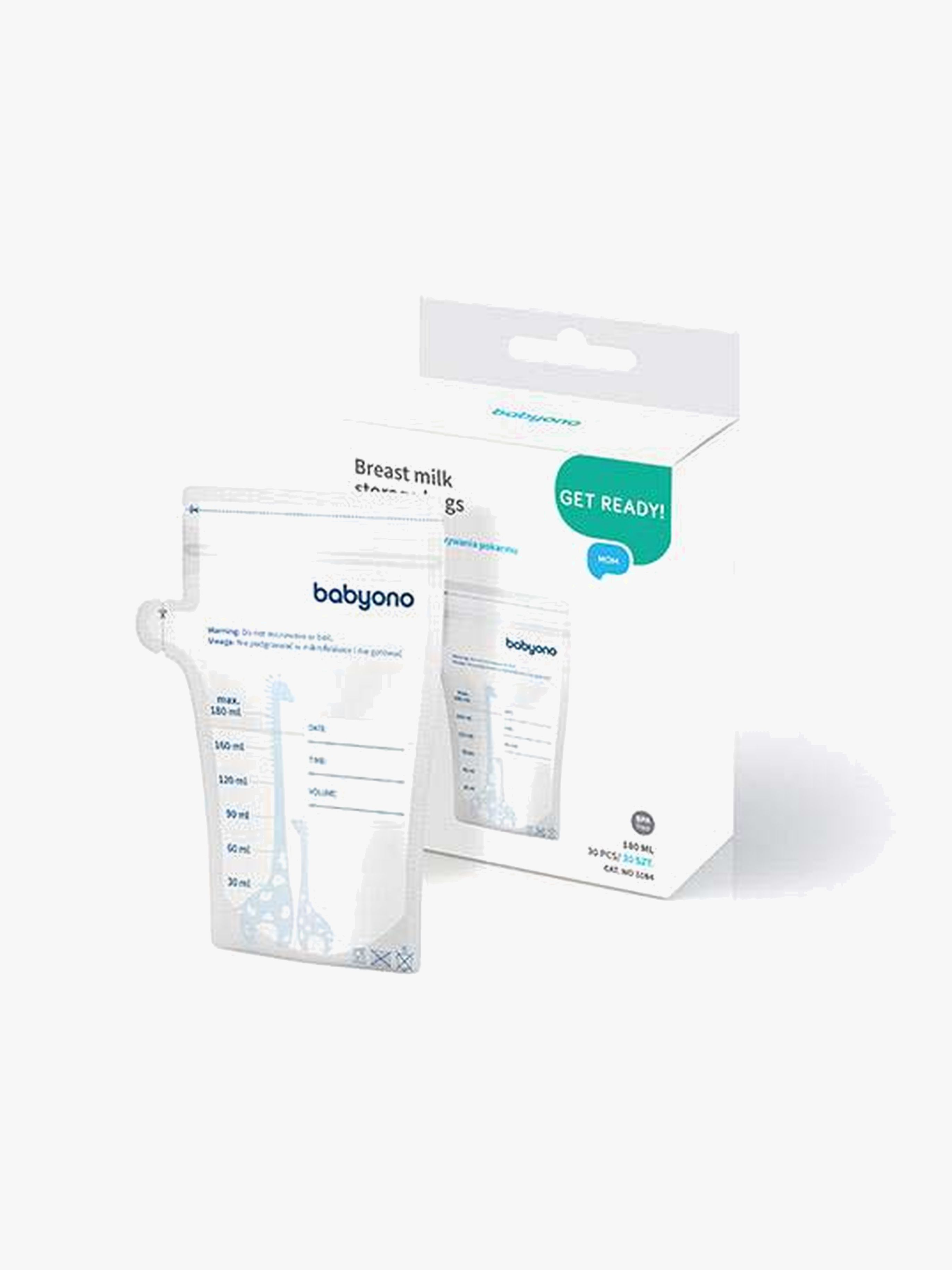 Babyono Muttermilchbeutel, 30er-Pack