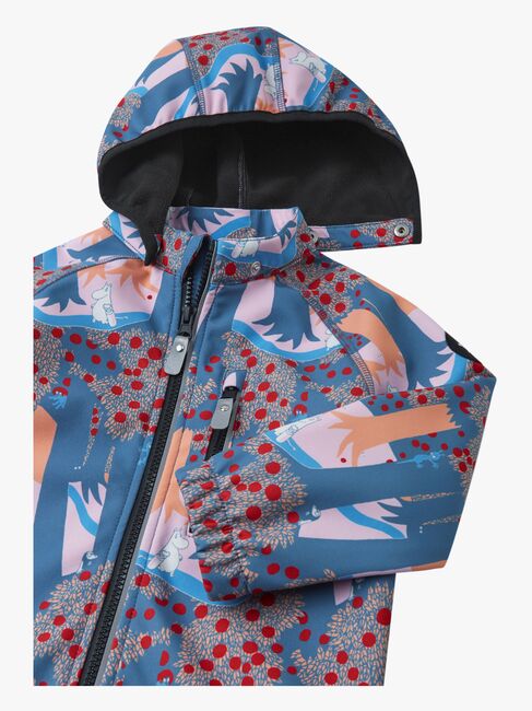 Reima Moomin Vantti Softshelljacke, Blue Ocean