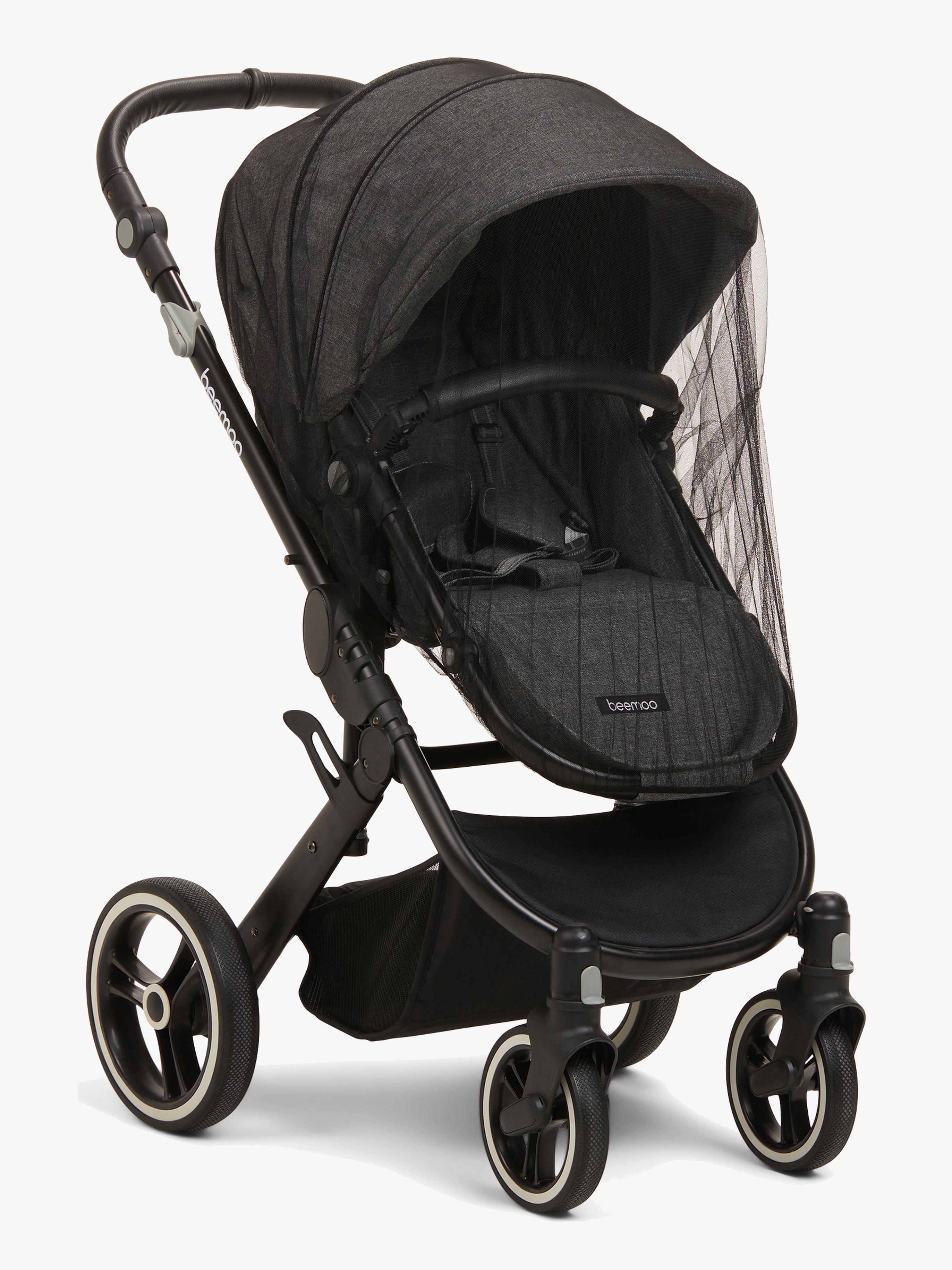 Beemoo Insektennetz für Sitz &  Babywanne, Black