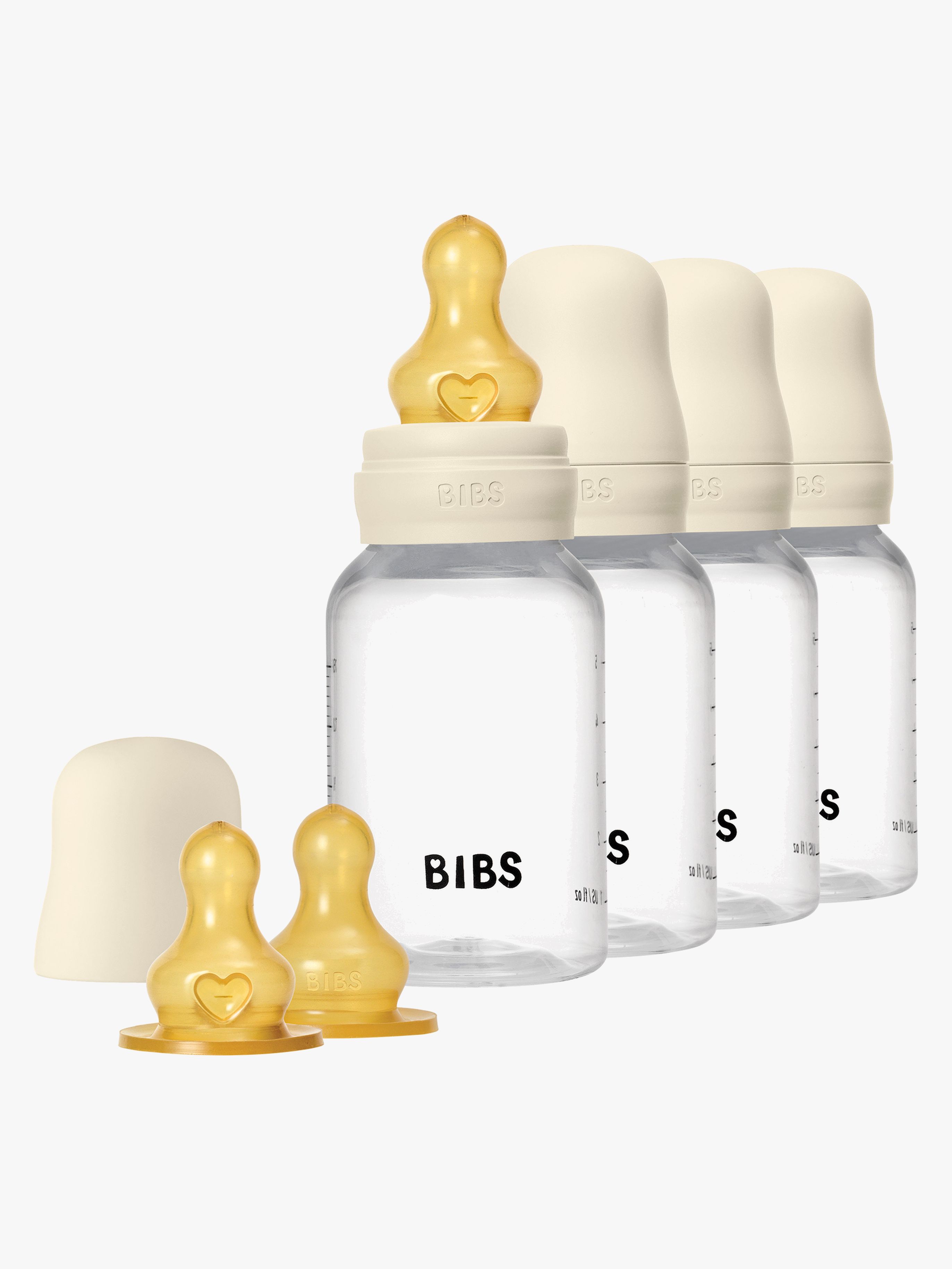Fläschchen Latex 4er-Pack 150 ml, Ivory