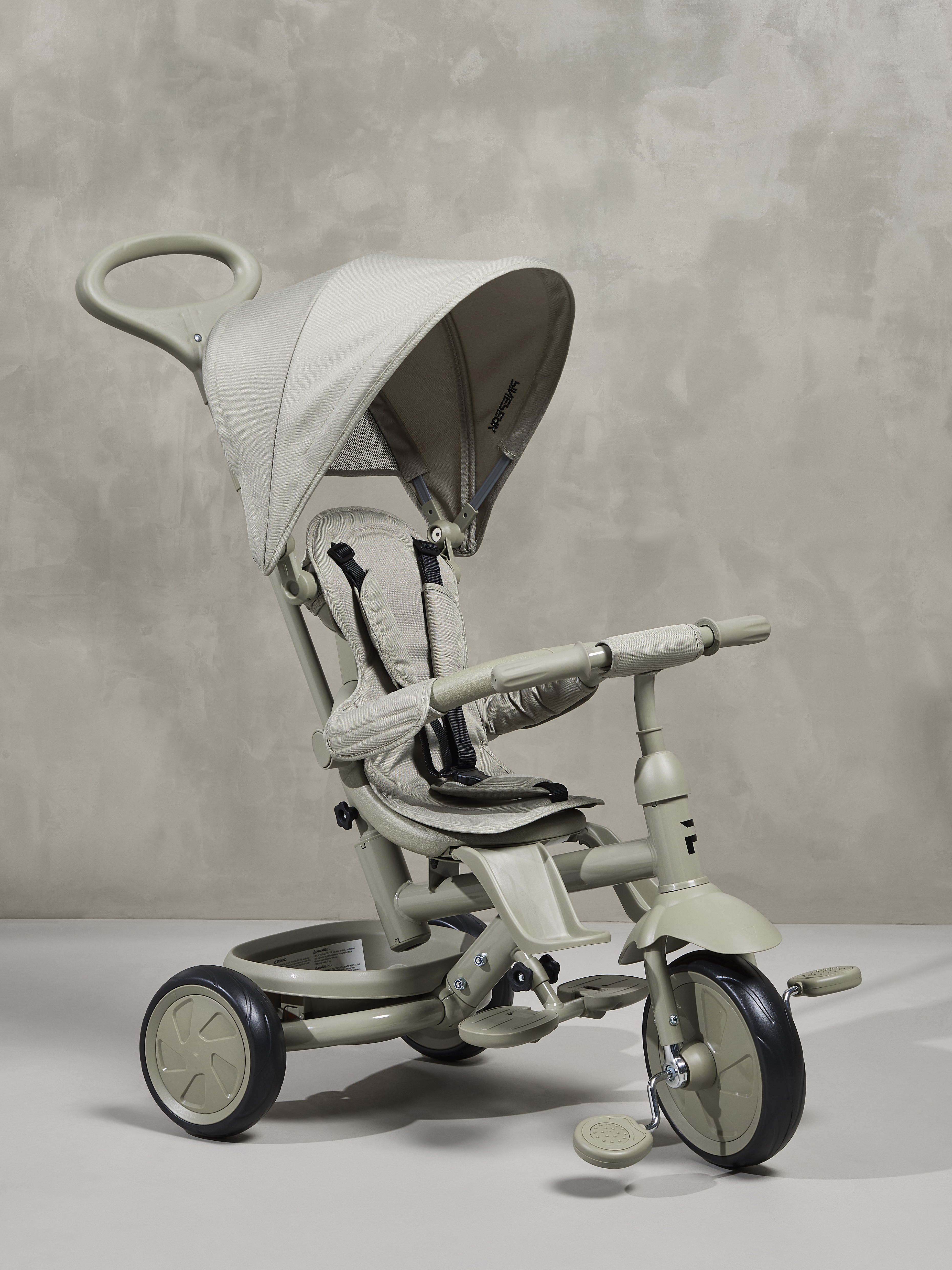 Pinepeak Mono Tri 6-in-1 Dreirad, Olivgrün