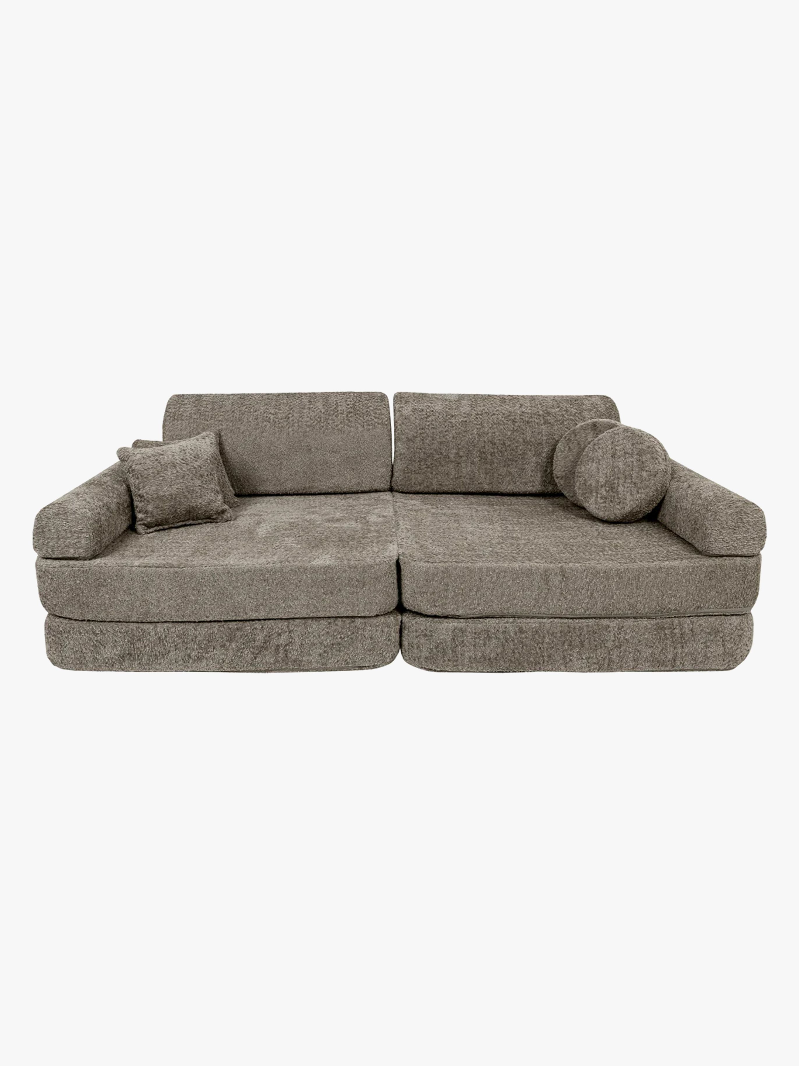 Play Premium Boucle Modul-Sofa, Tan Beige, Kindersofa, Kindercouch, Kinder
