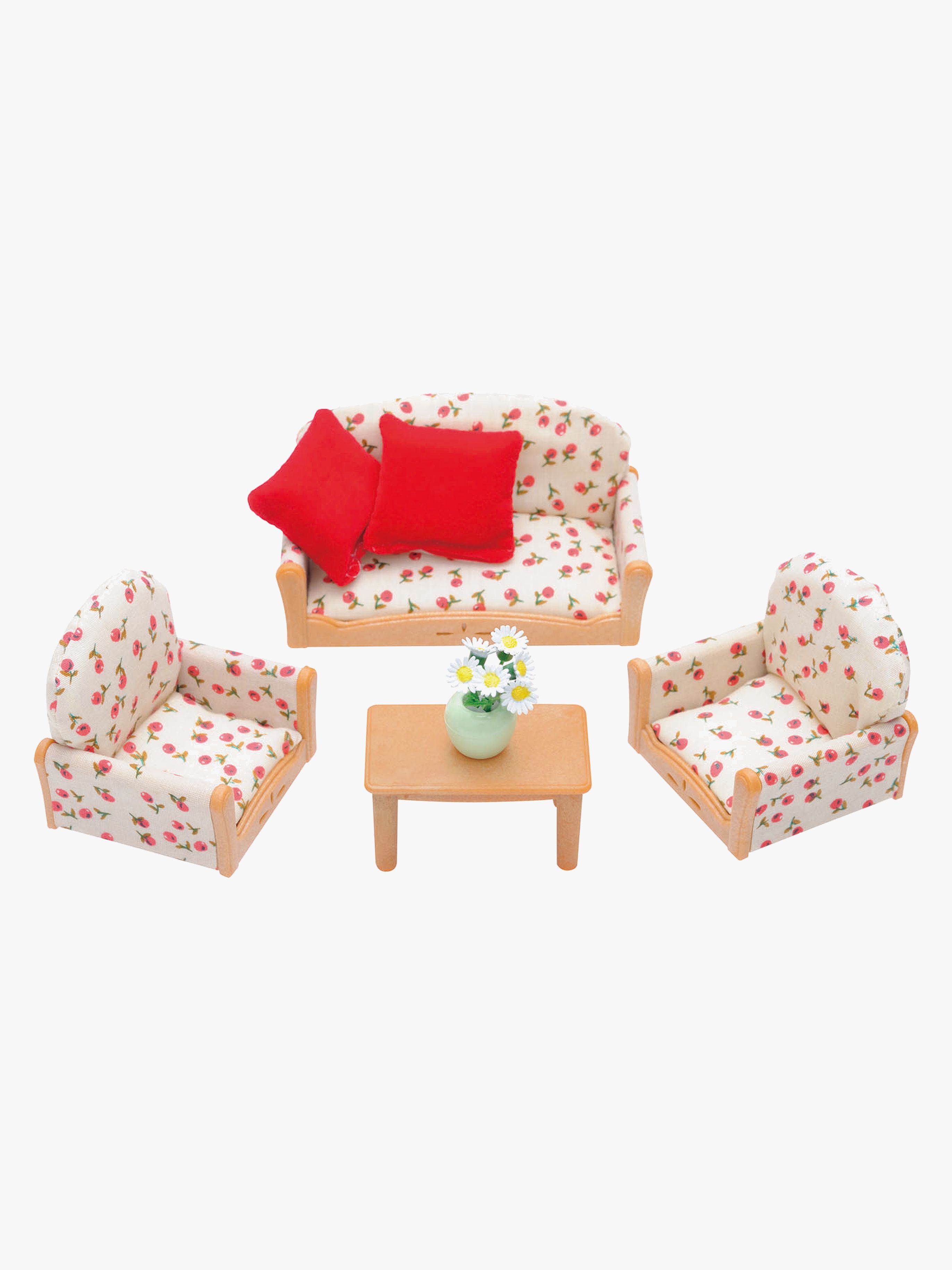 Sylvanian Families Puppenhauszubehör Couchgarnitur mit Tisch