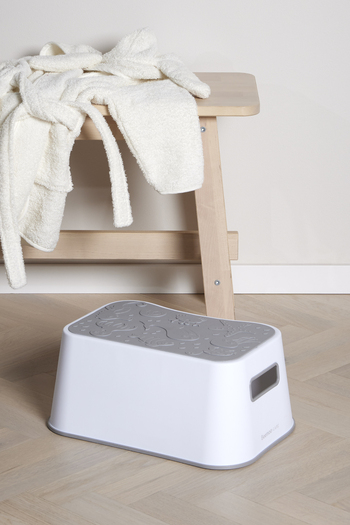Beemoo CARE Assist Hocker, White/Grey