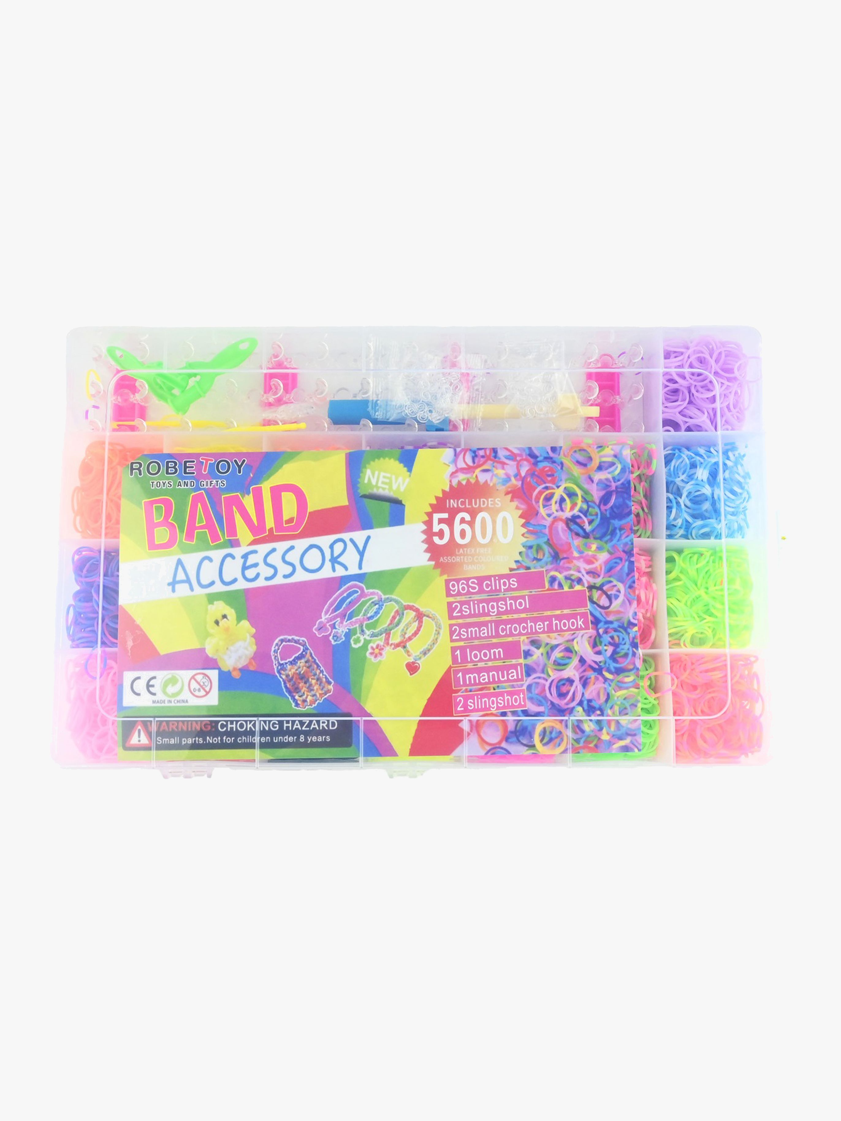 Loom Bands DIY Armbandset 5600 Teile