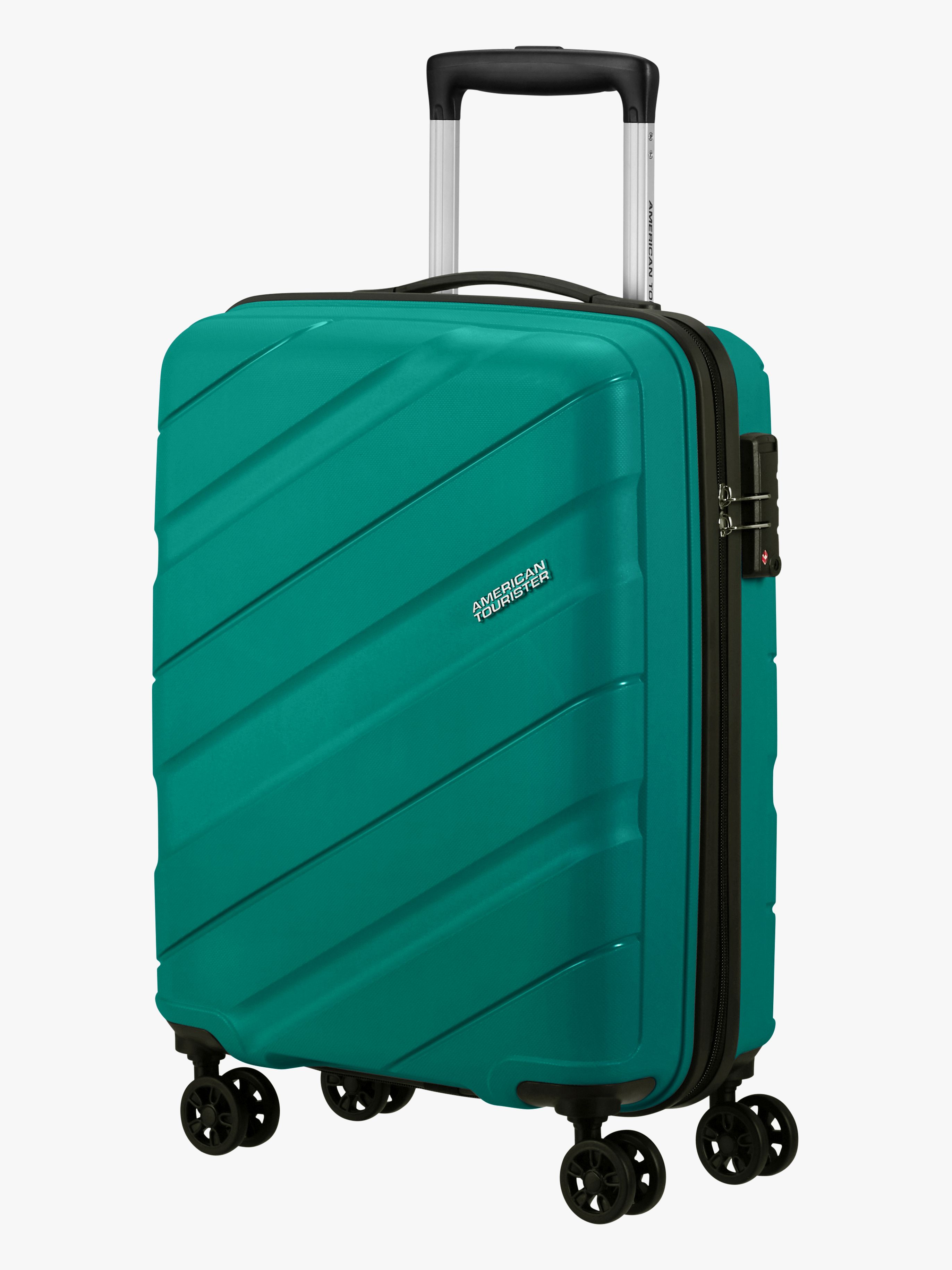 Jetdriver Spinner Reisekoffer 32L, Sporty Teal