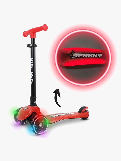 Milly Mally Sparky Tretroller, Rot