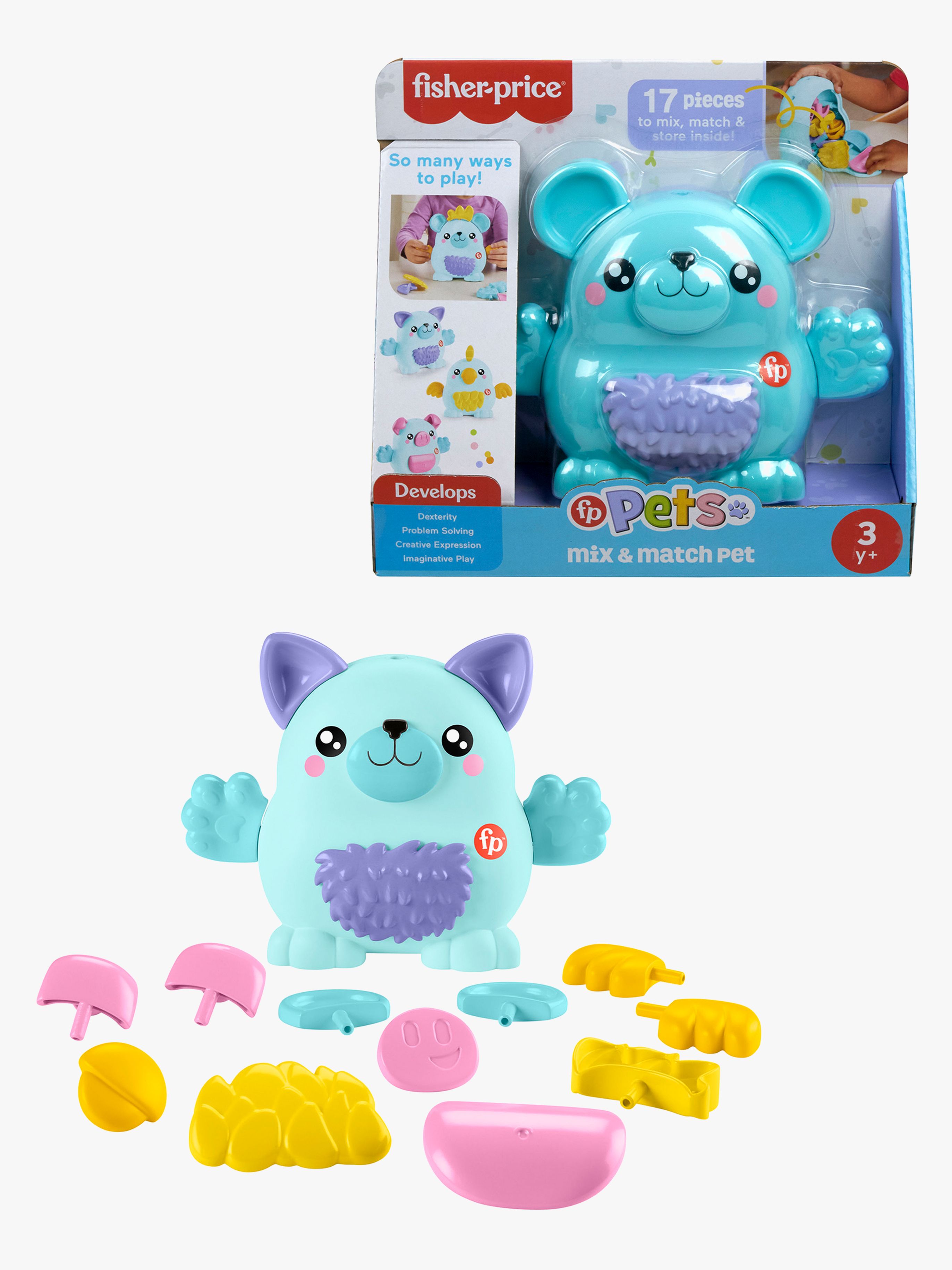 Fisher-Price Pet Pals Mix N' Matchimals Figur, Babyspielzeug