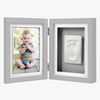 Pearhead Babyprints Fotorahmen, Grau