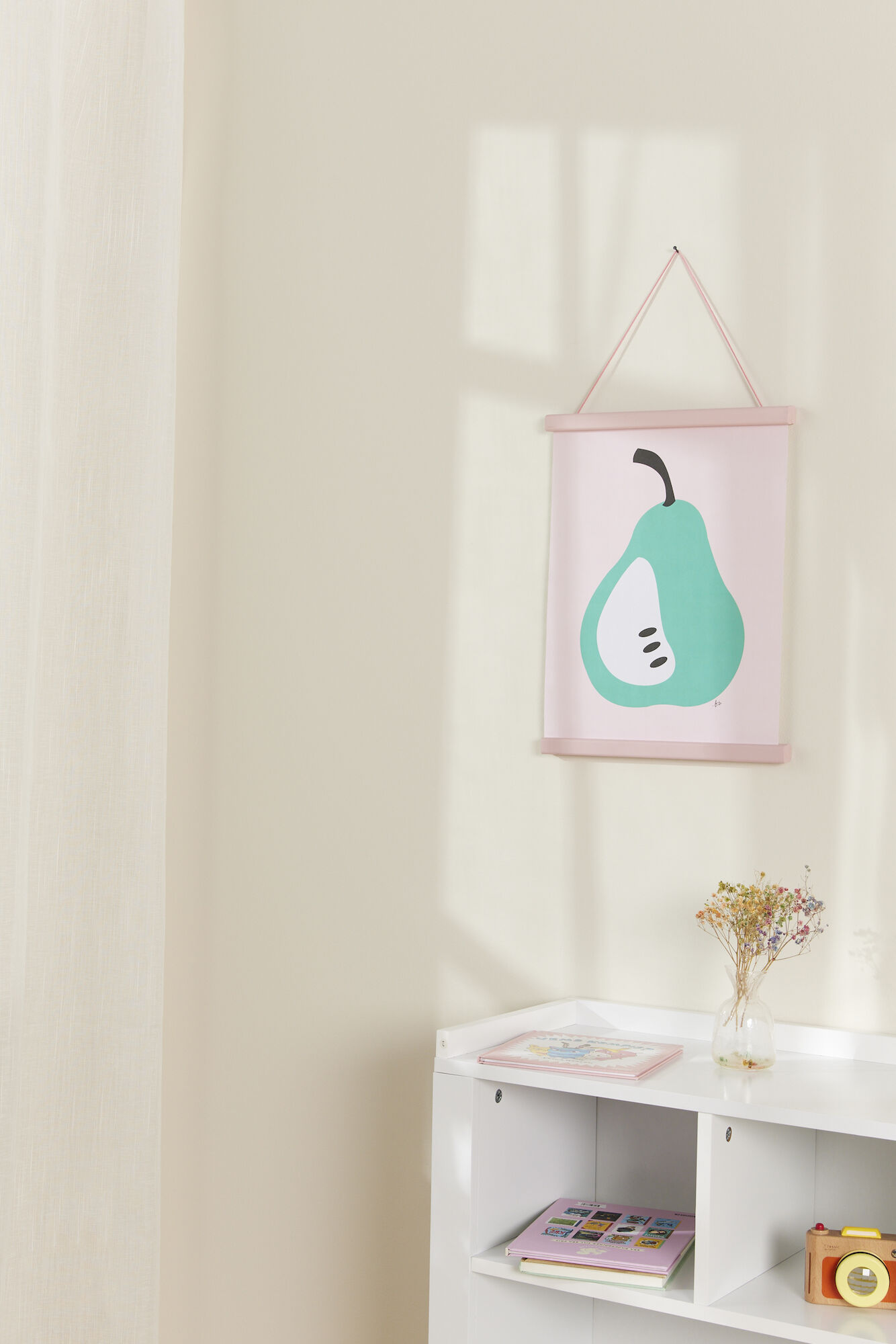 Posterschiene Klein, Dusty Pink