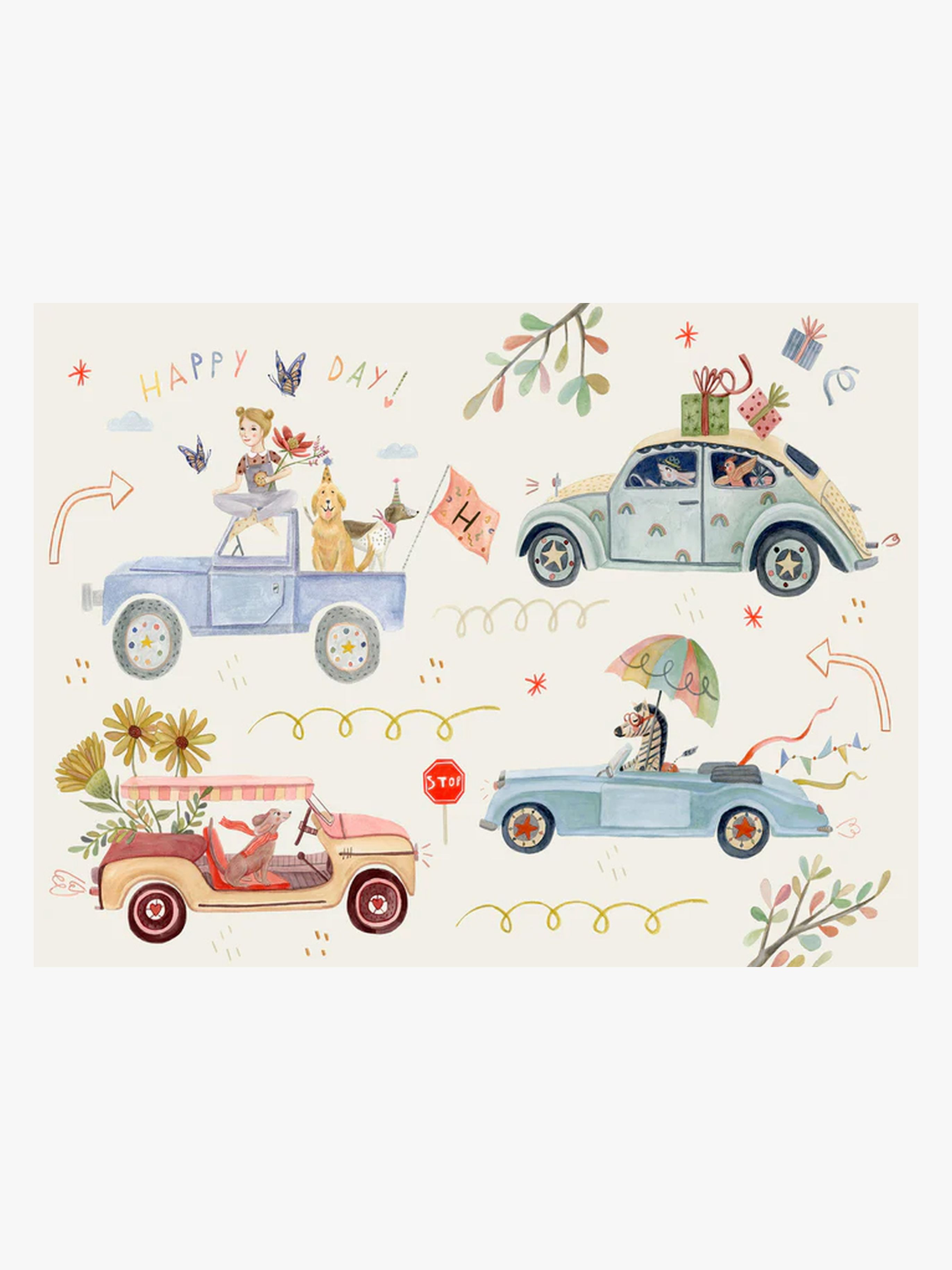 Teppich Autos 160x230cm