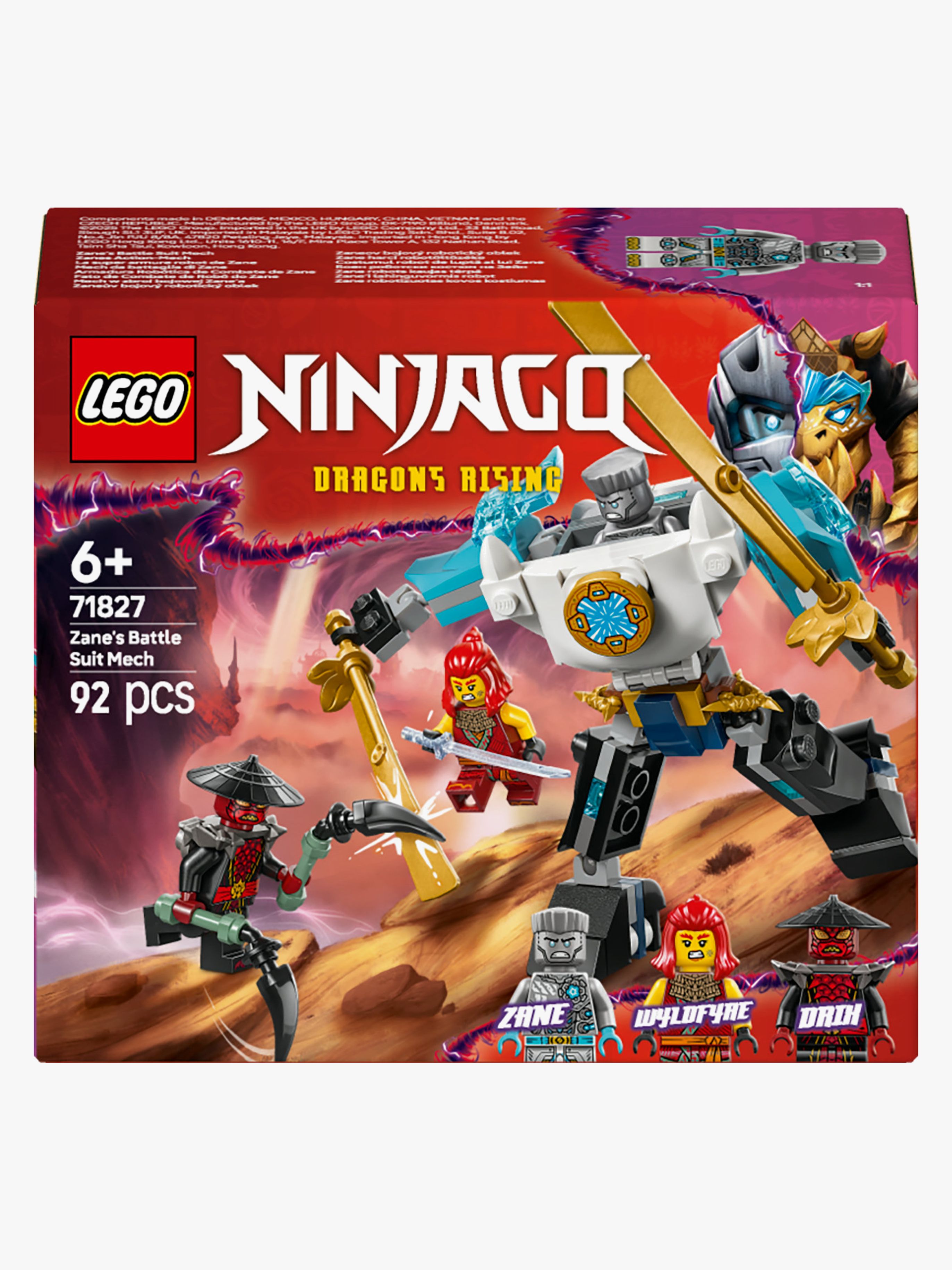 LEGO Ninjago 71827 Zanes Action-Mech