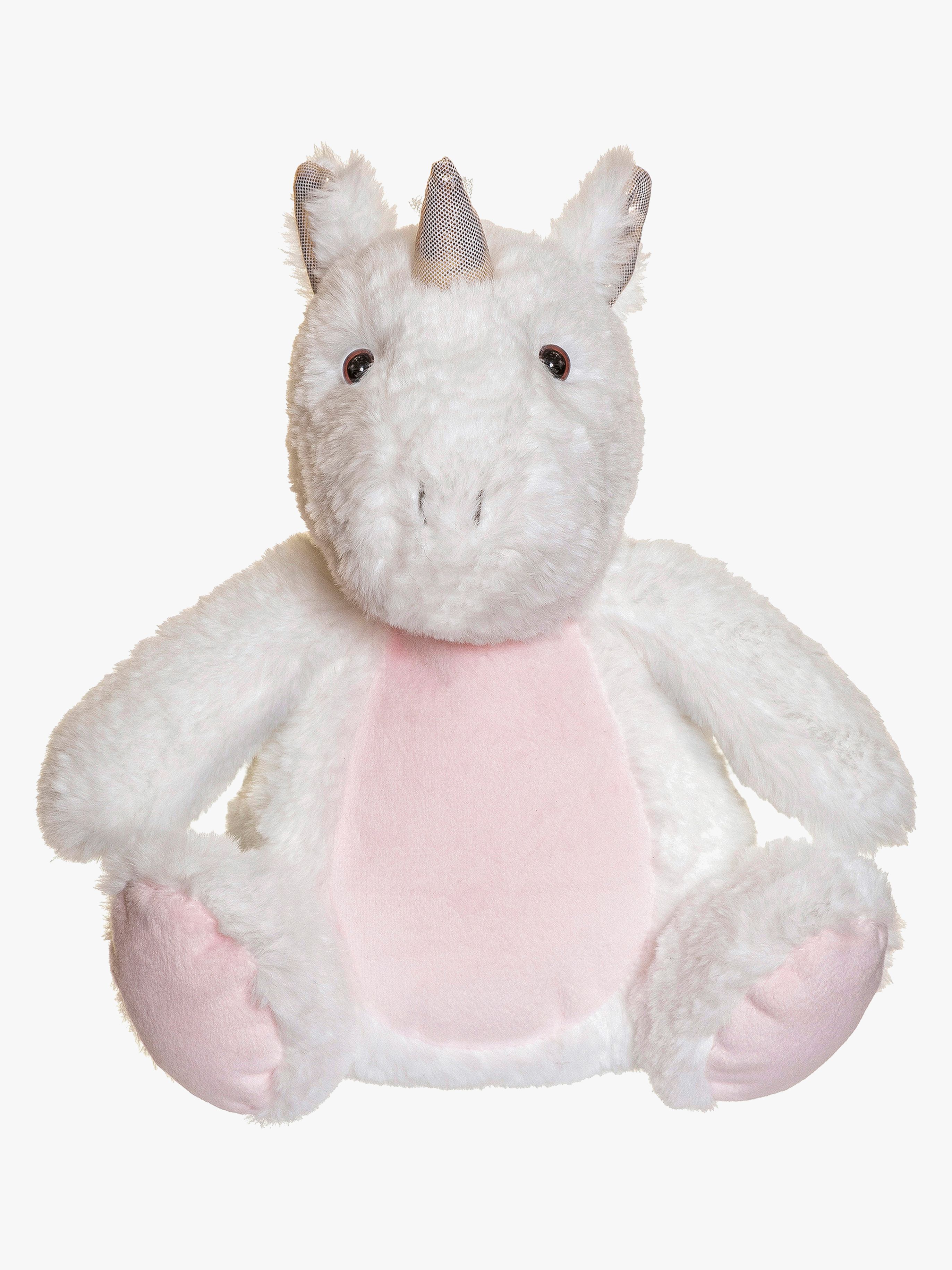 Teddykompaniet Selbstleuchtendes Einhorn 25 cm, Weiß