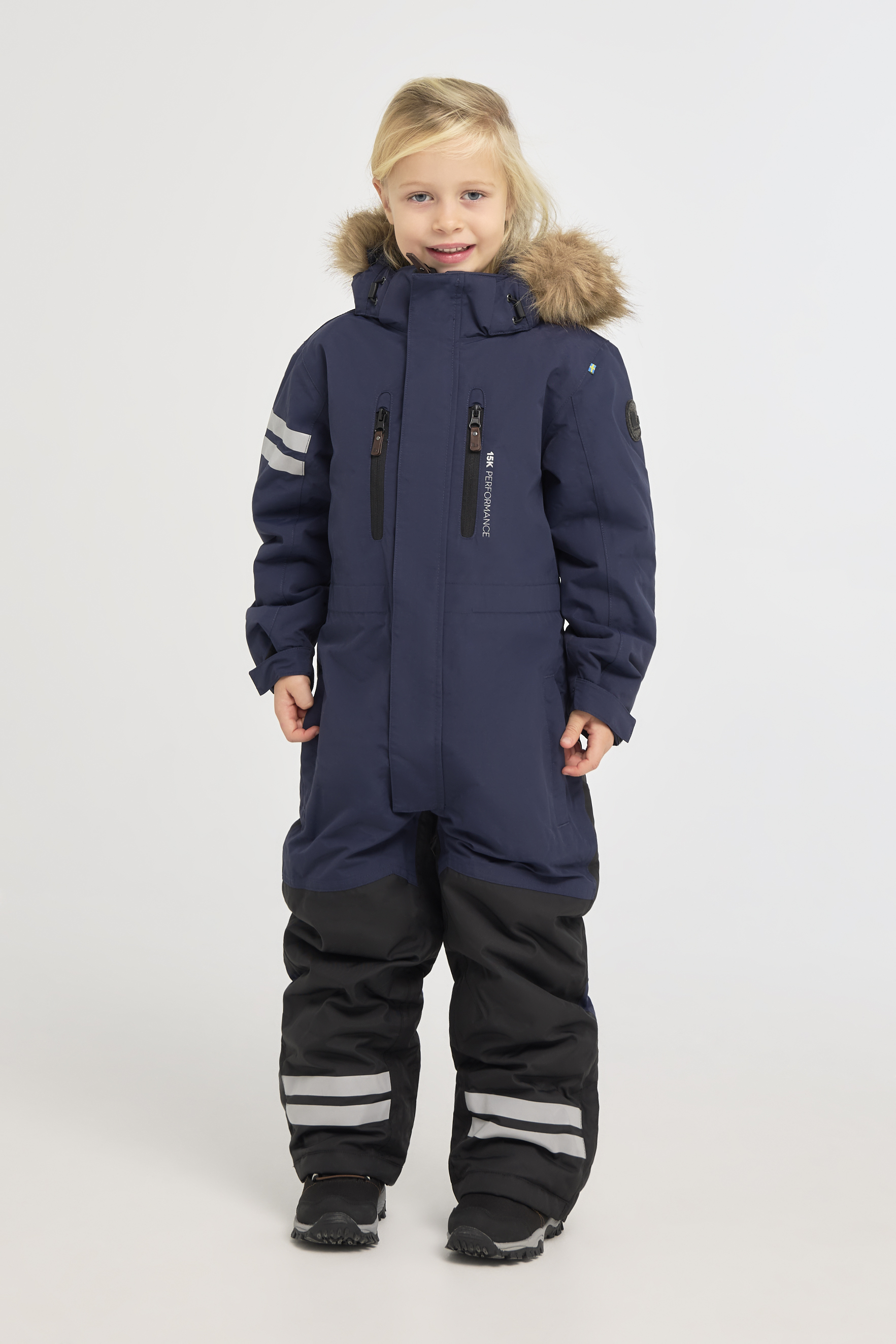 Lindberg Polar Schneeanzug, Navy, 100