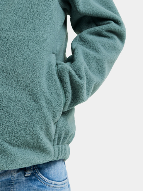 Didriksons Muskot Winddichte Fleecejacke, Factory Blue