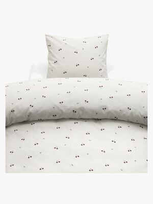 Borganäs Bettwäsche Kirsche 150x210, Sand