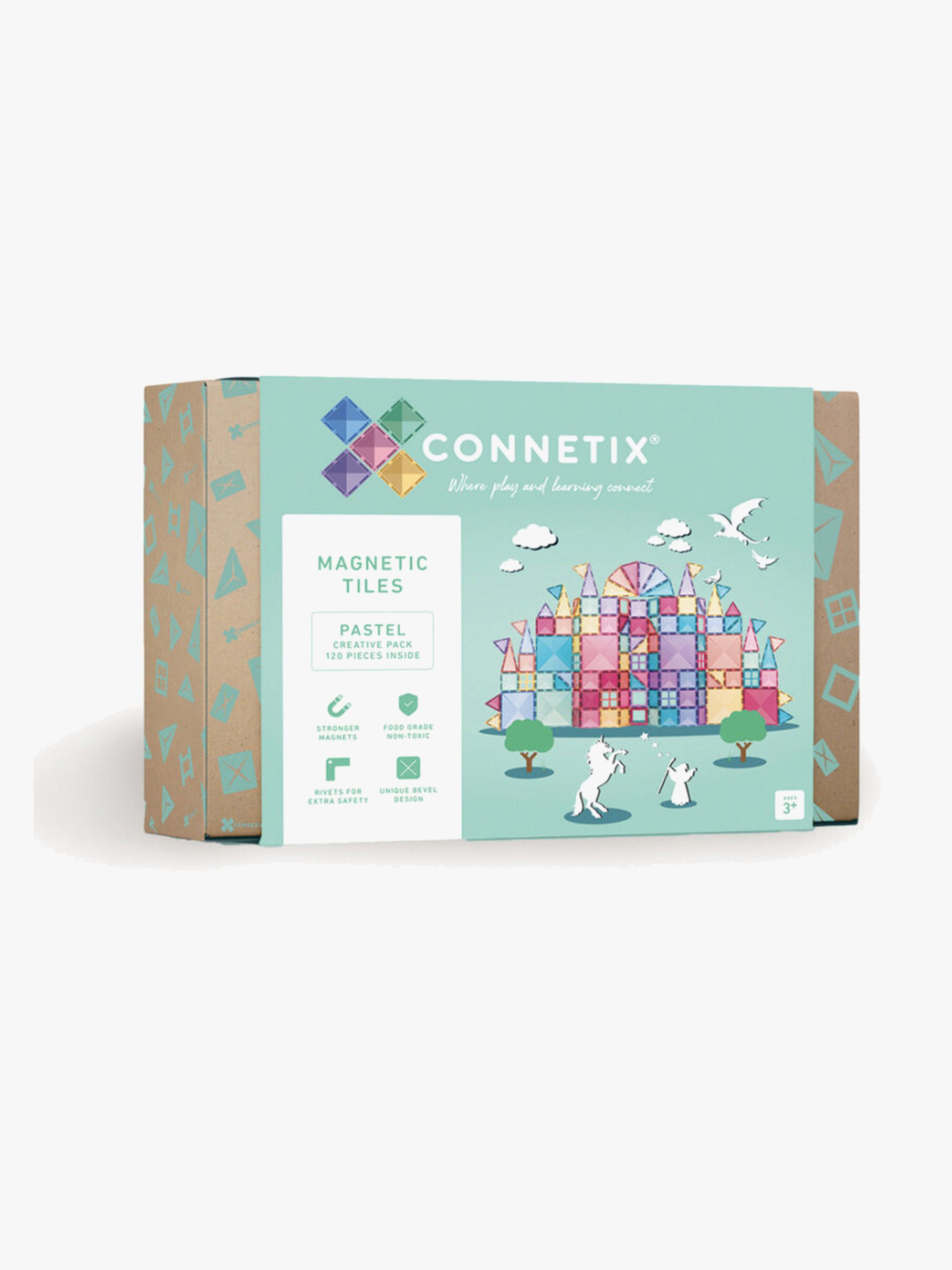 Connetix Magnetische Bauteile Pastel Creative Pack 120 Teile
