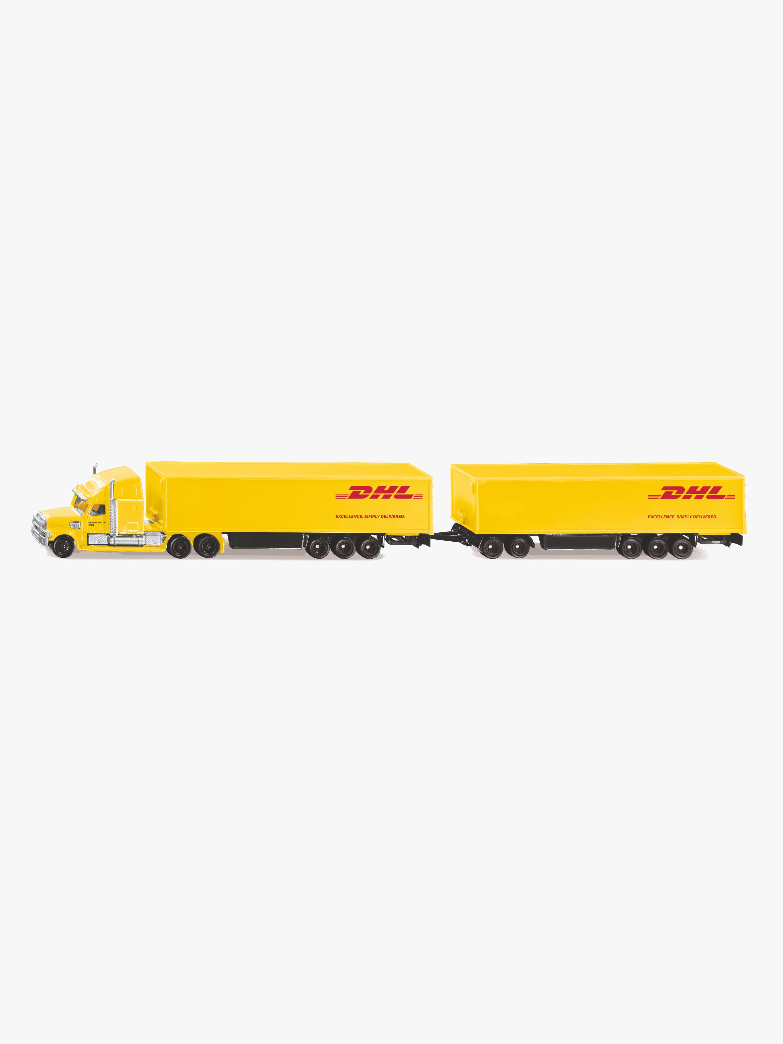 DHL LKW mit Anhänger