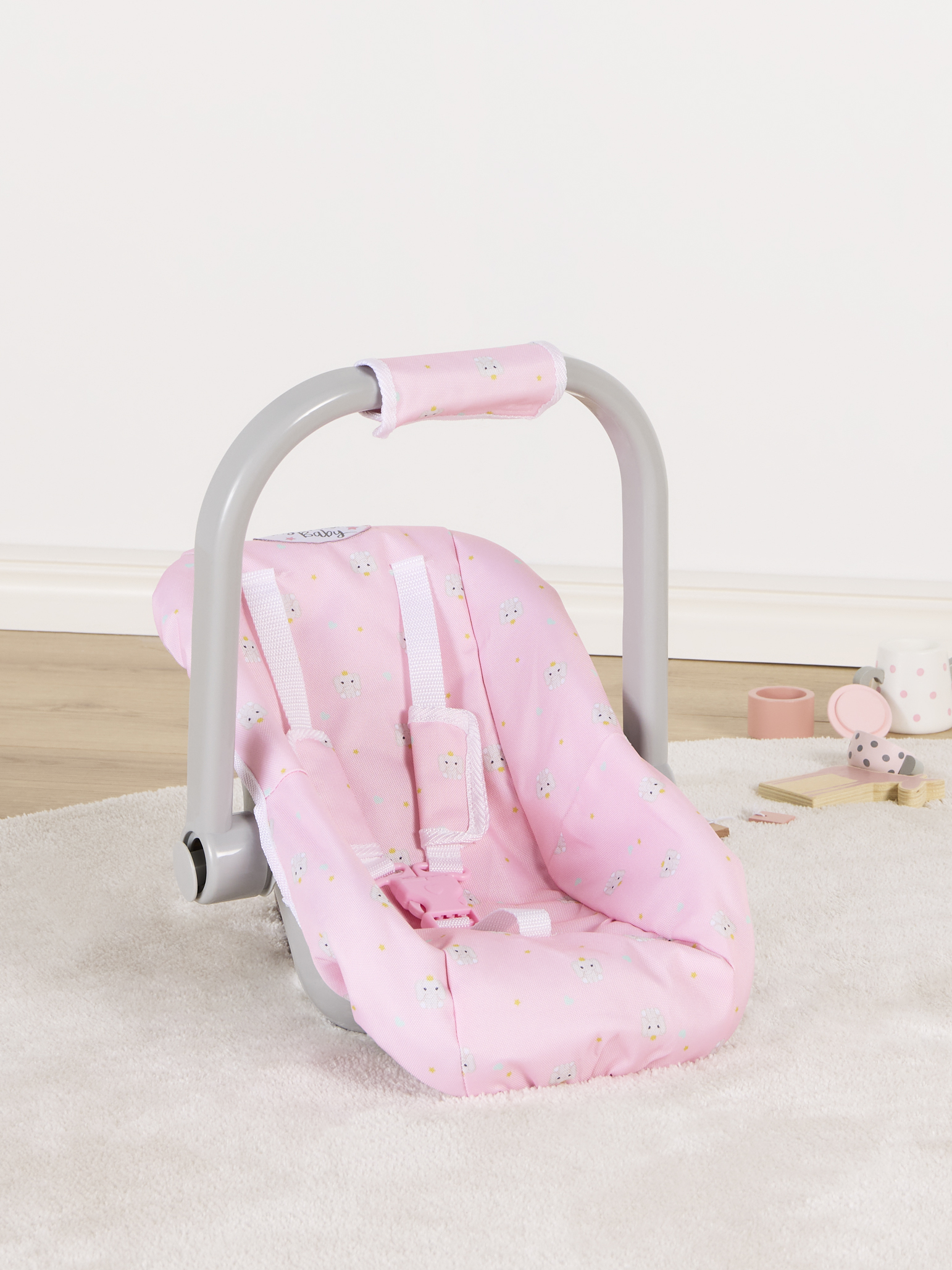 Cloudberry Castle Kindersitz für Puppen, Rosa