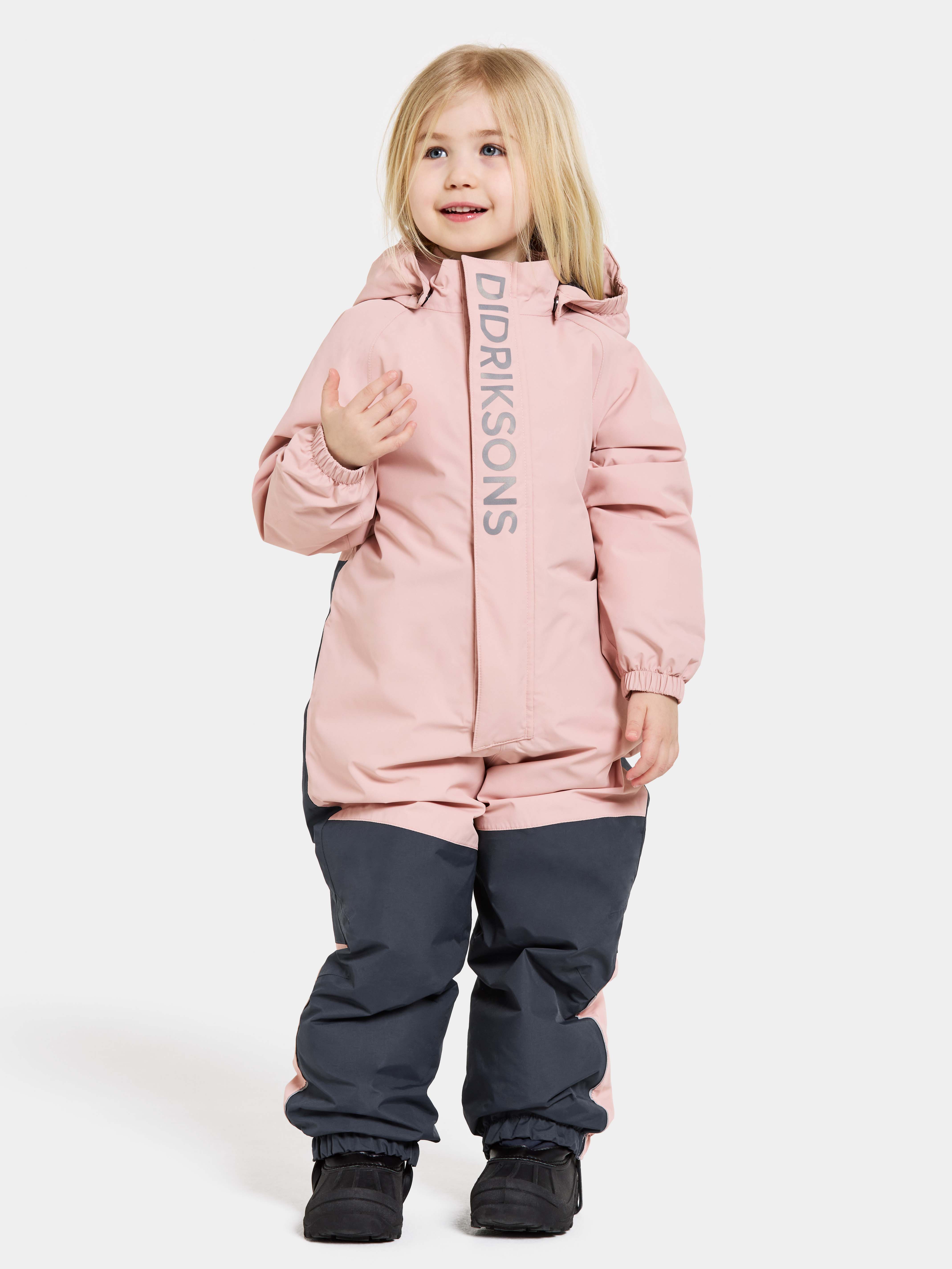 Didriksons Talvi Overall, Dusty Pink, 130