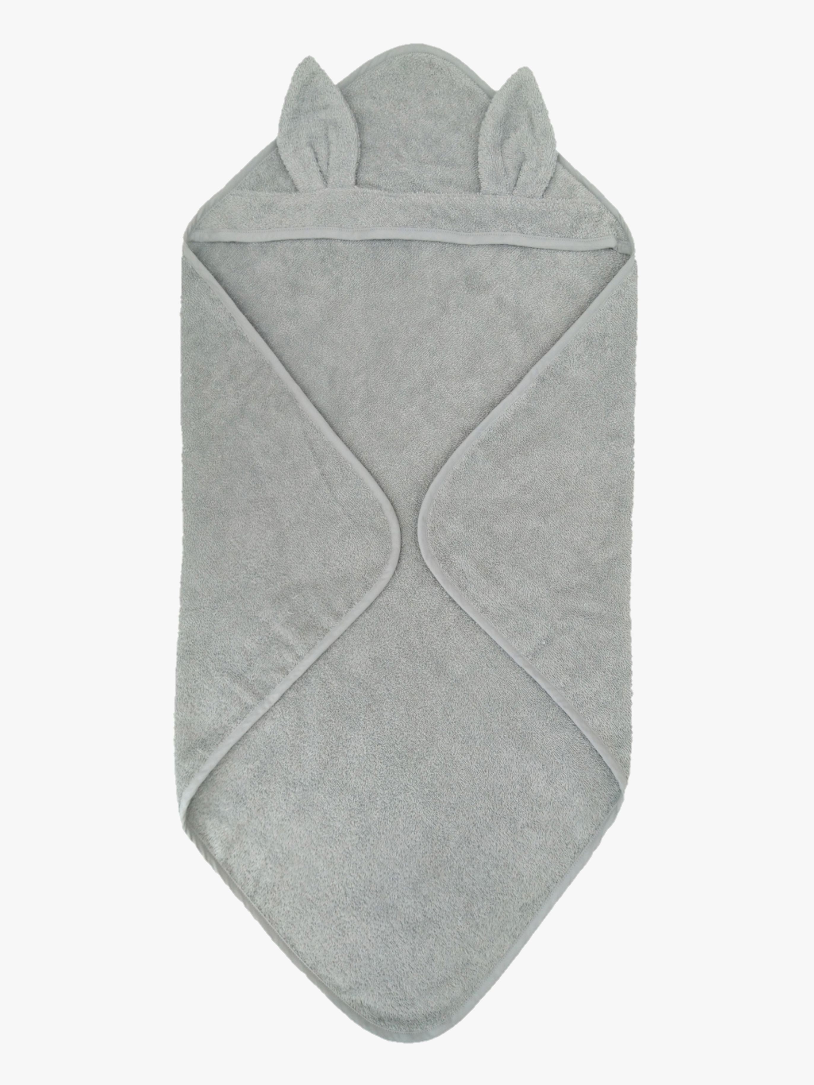 Rabbit Badecape Eko, Silber