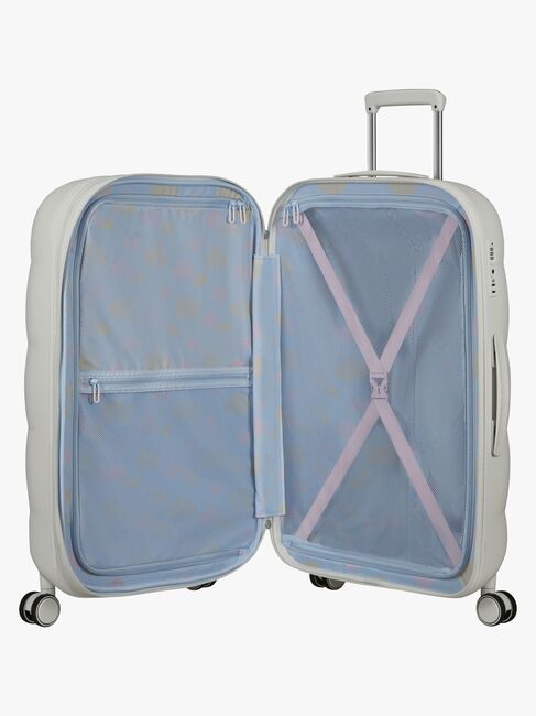 American Tourister Dreami Spinner Koffer 96-106L, Cloud White