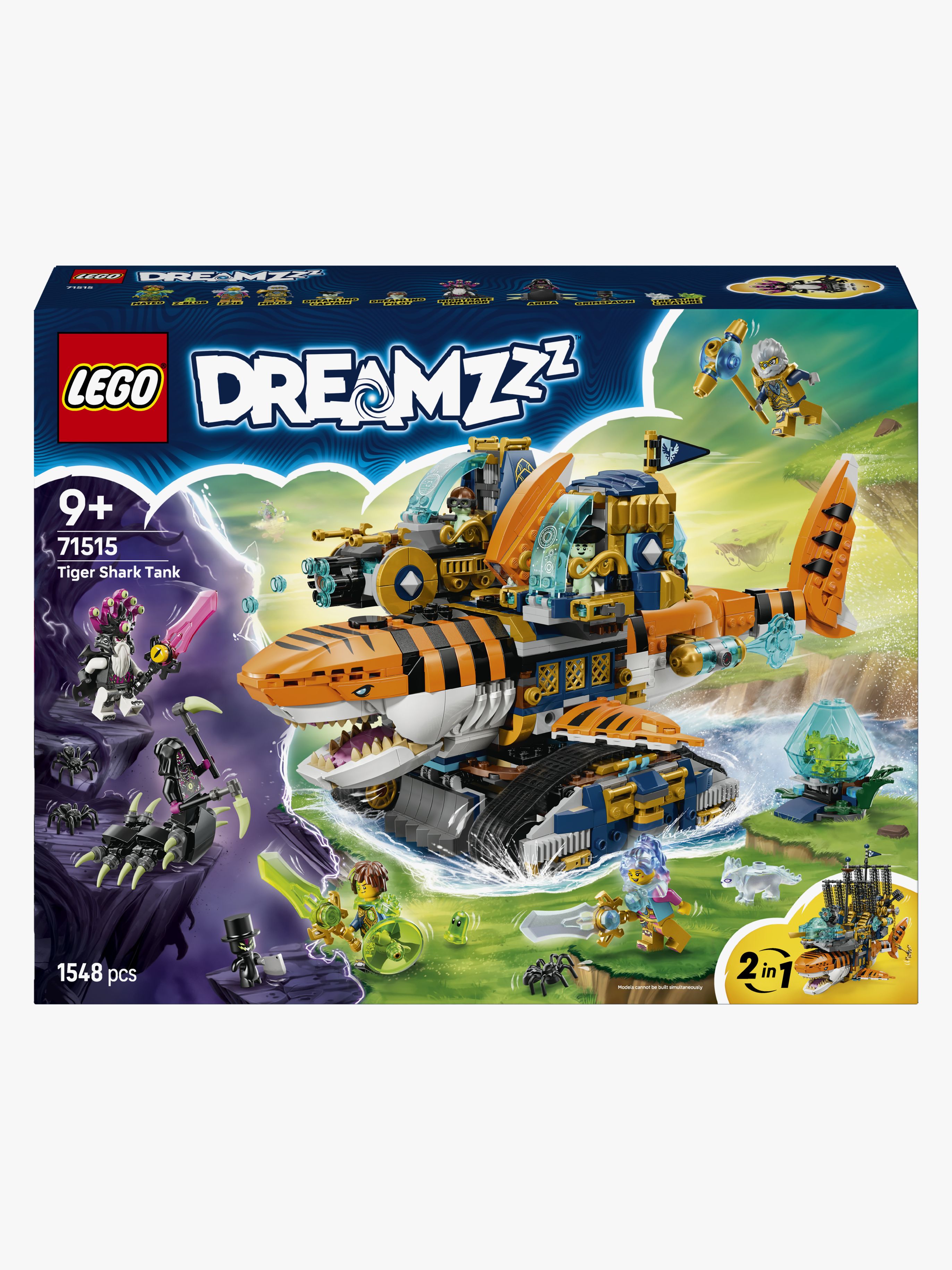 DREAMZzz 71515 Tigerhai-Fahrzeug