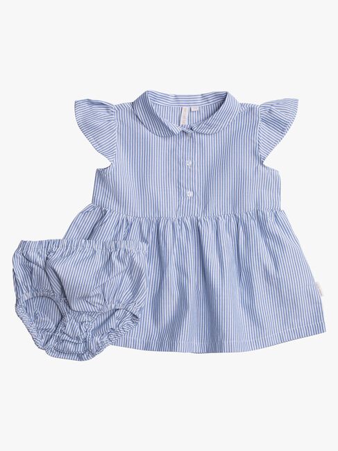 Petite Chérie Atelier Emmalina Kleid, Navy/White