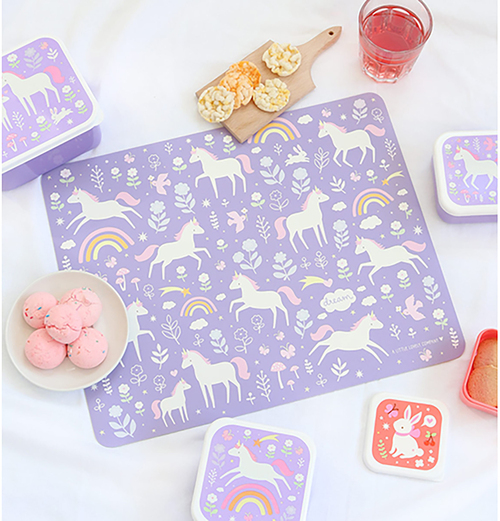 A Little Lovely Company Tischset, Unicorn Dreams LLCUNDERL-dreams-3499_4c.jpg