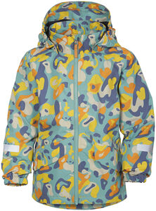 Didriksons Lava Outdoorjacke, Turquoise Bubbels Print