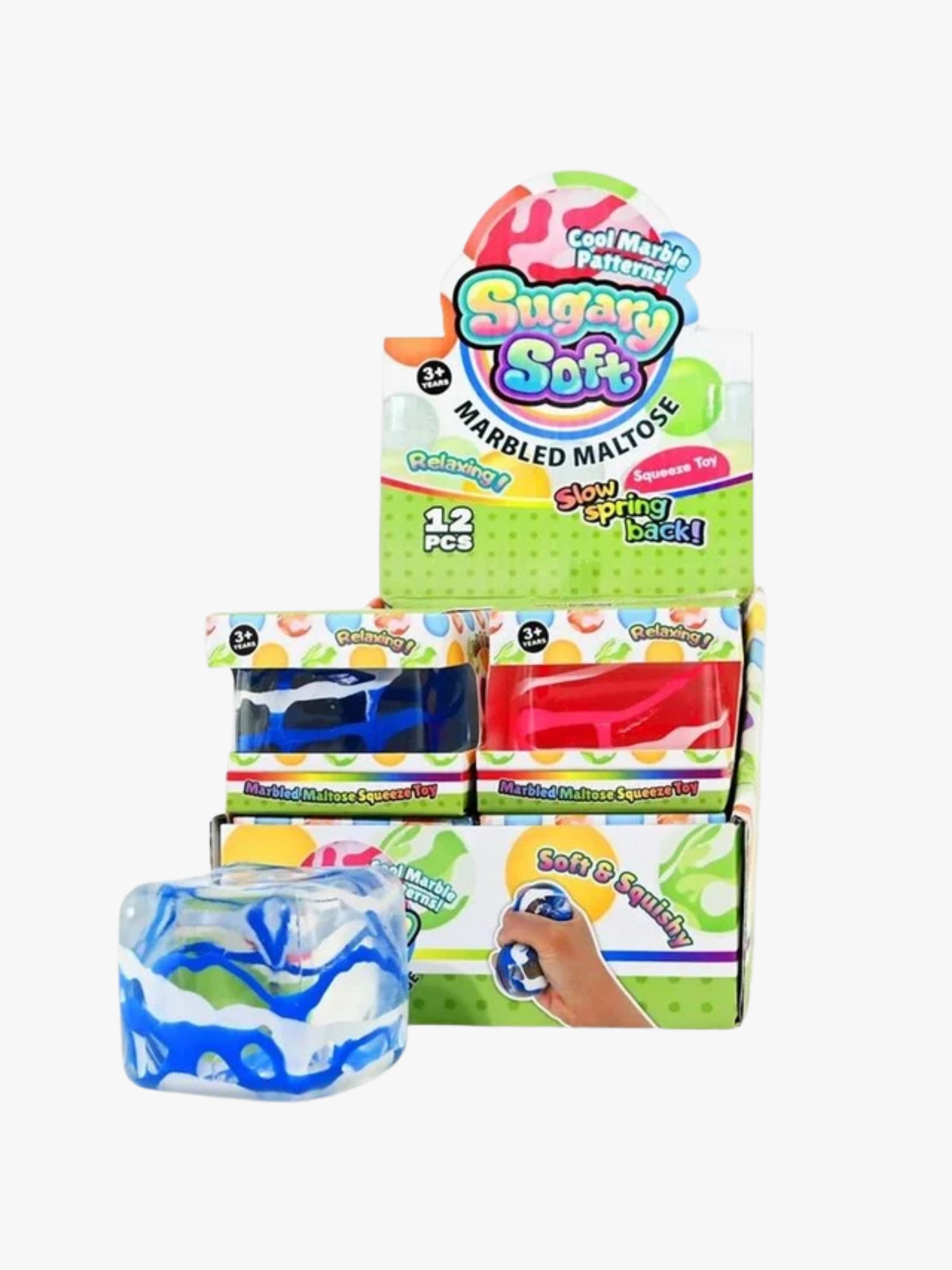 Robetoy Squish Sugar Würfel Marmor Gemischt
