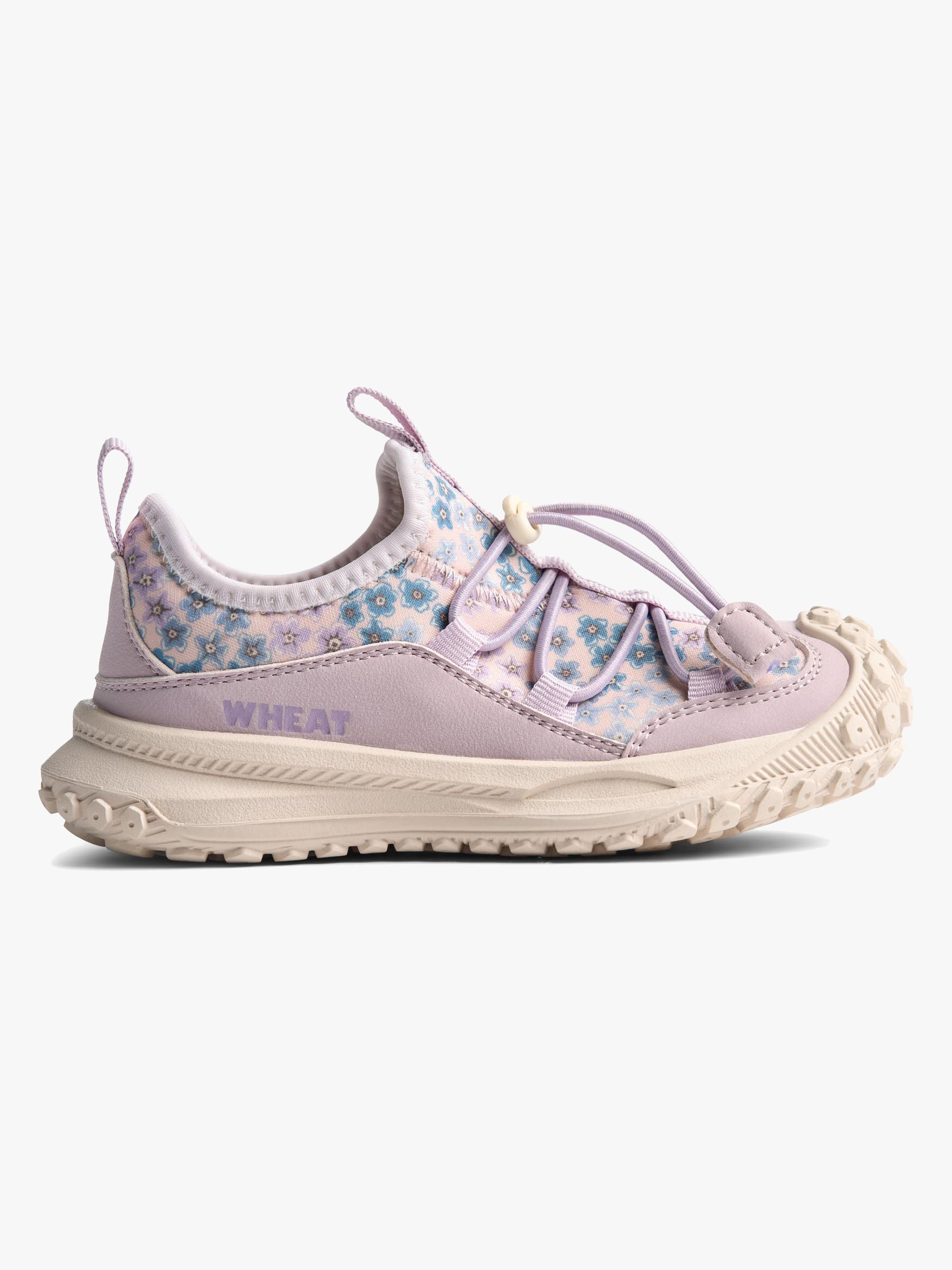 Billie Kinder Sneaker, Powder / Blue Flowers, 24, Kinderschuhe