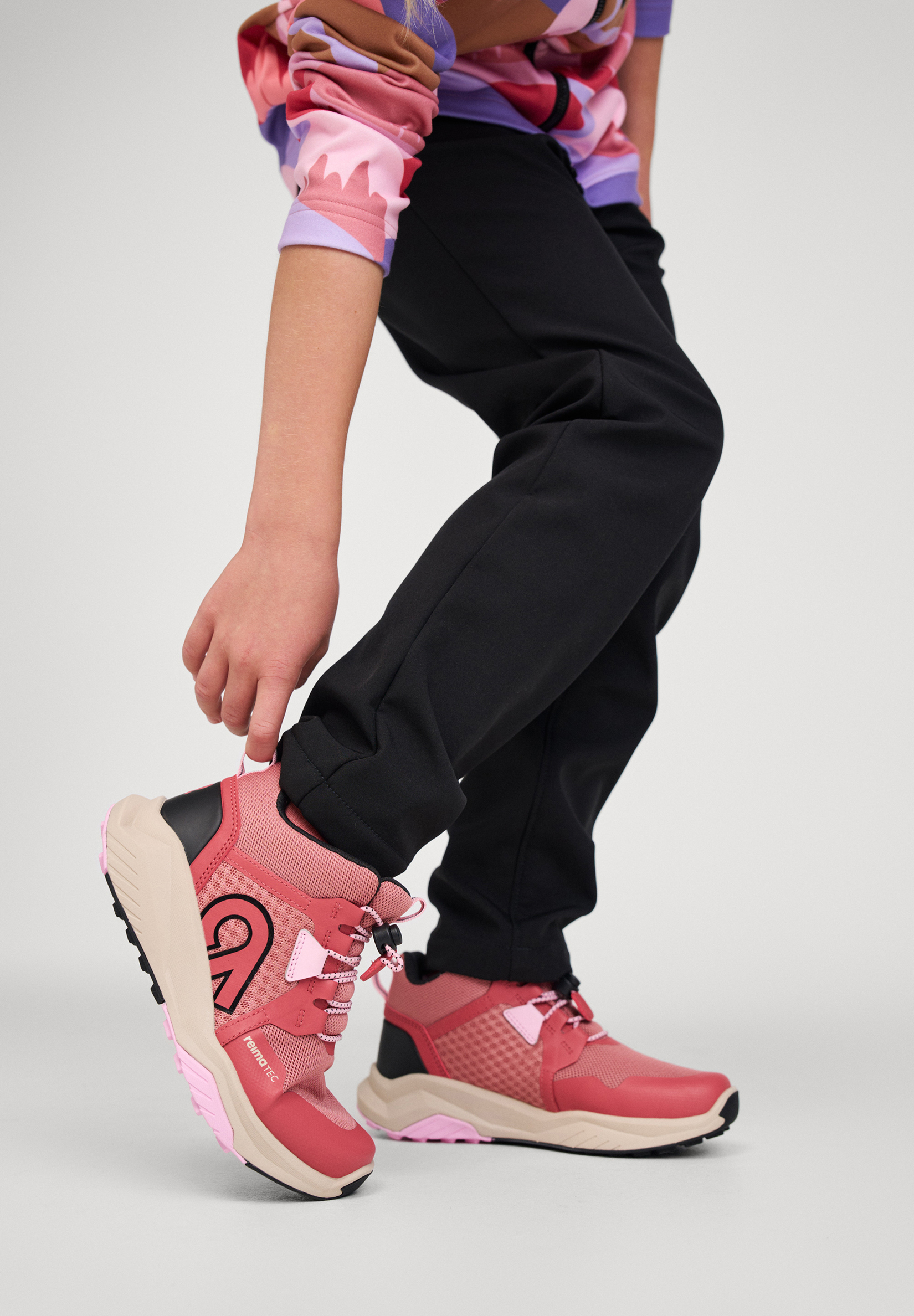 Kiritin Wasserdichte Kinder Sneakers, Rose blush, 33, Kinderschuhe