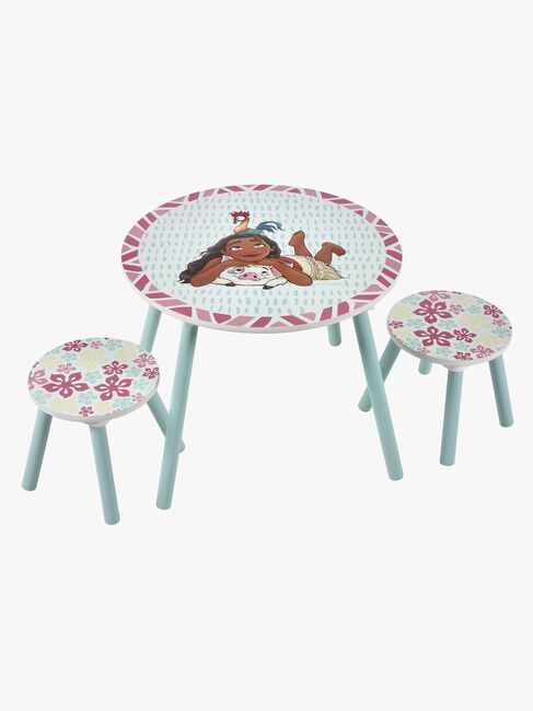 Disney Vaiana Tisch und Stühle, Blau