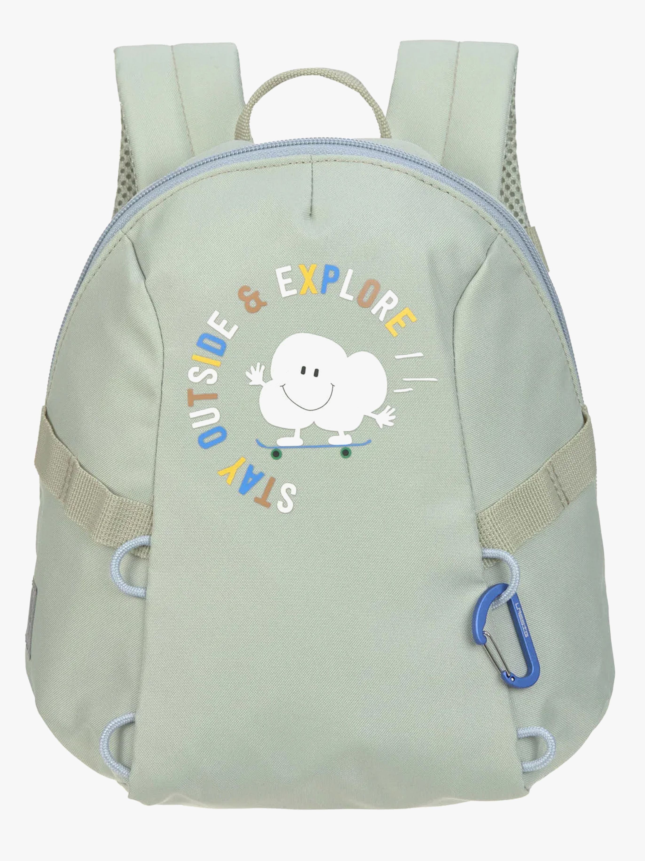 Lässig Tiny Kinder Rucksack 3,5L Outdoor Cloud, Light Khaki