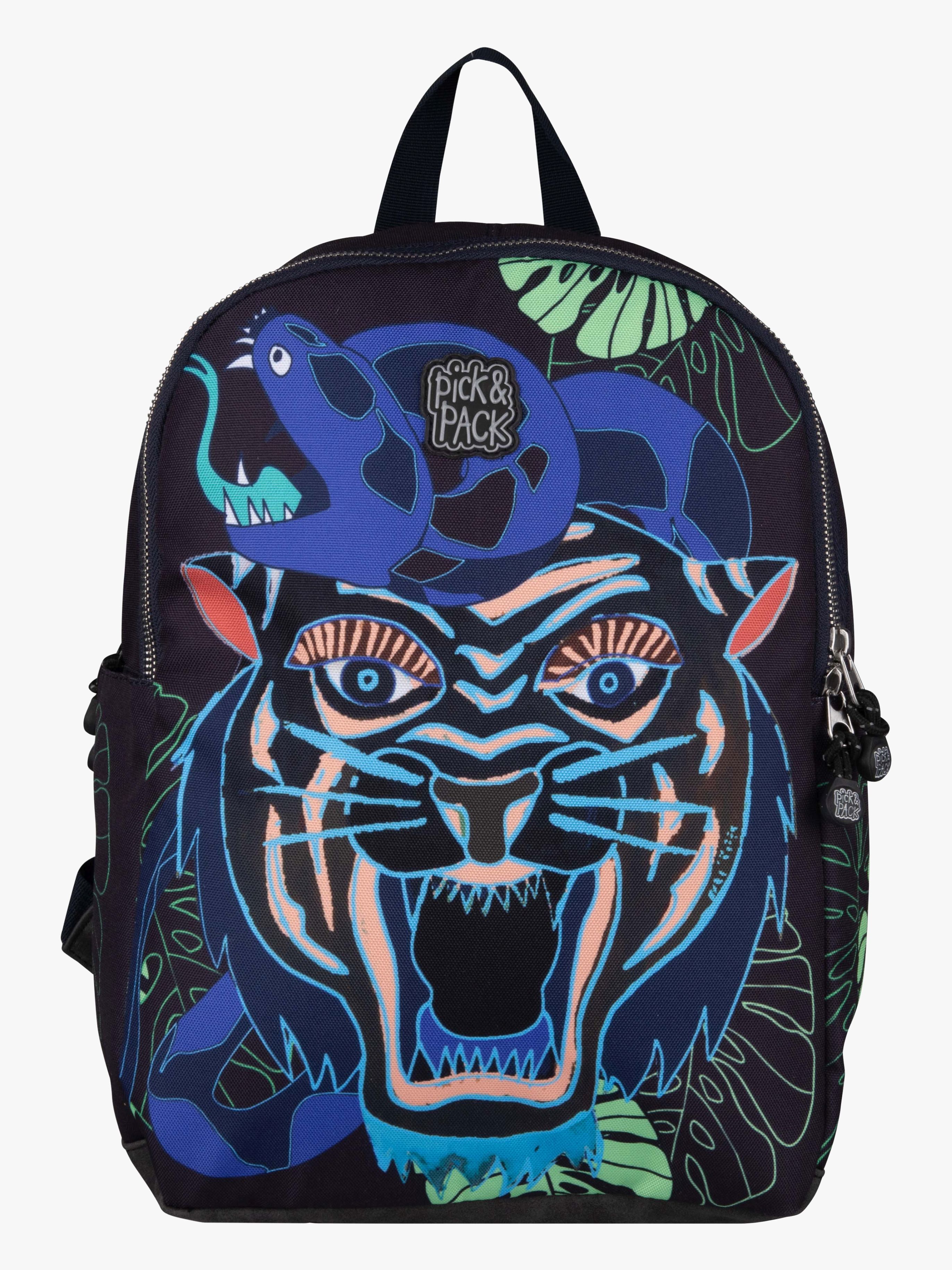 Pick &  Pack Dangerous Cat Kinder Rucksack 10L, Carbon
