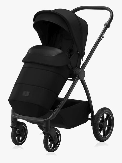 Lionelo Meril 2-in-1 Kombikinderwagen, Black Onyx