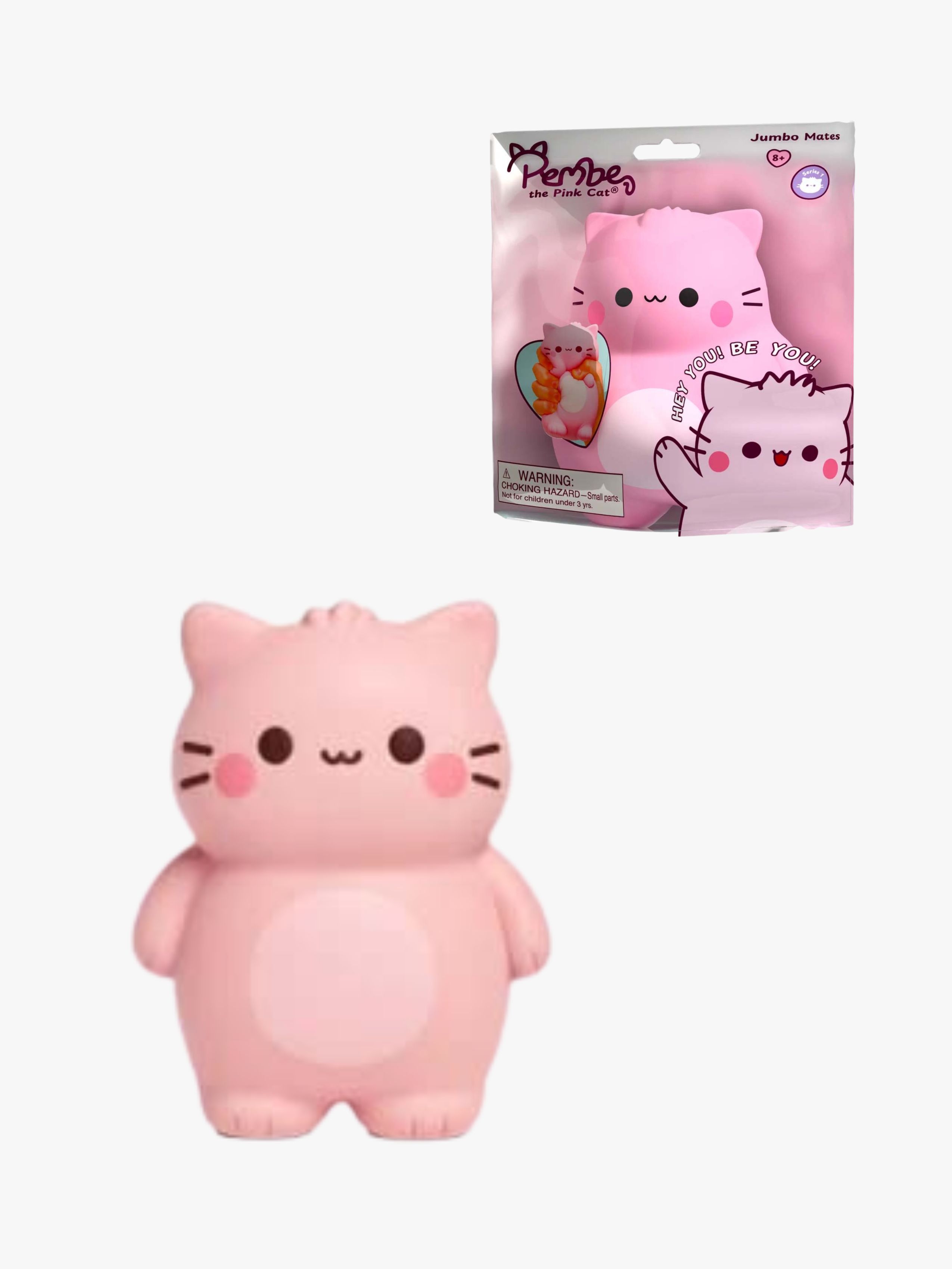 Pembe Jumbo Foamate Schaumstofffigur 20 cm