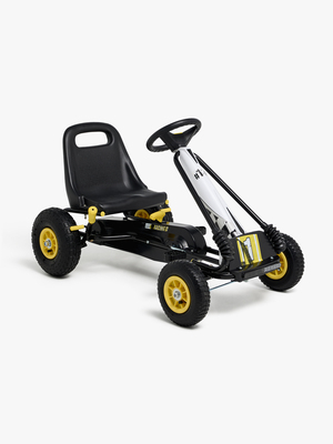 Alex's Garage Pedal-Go-Kart mit Gummirädern