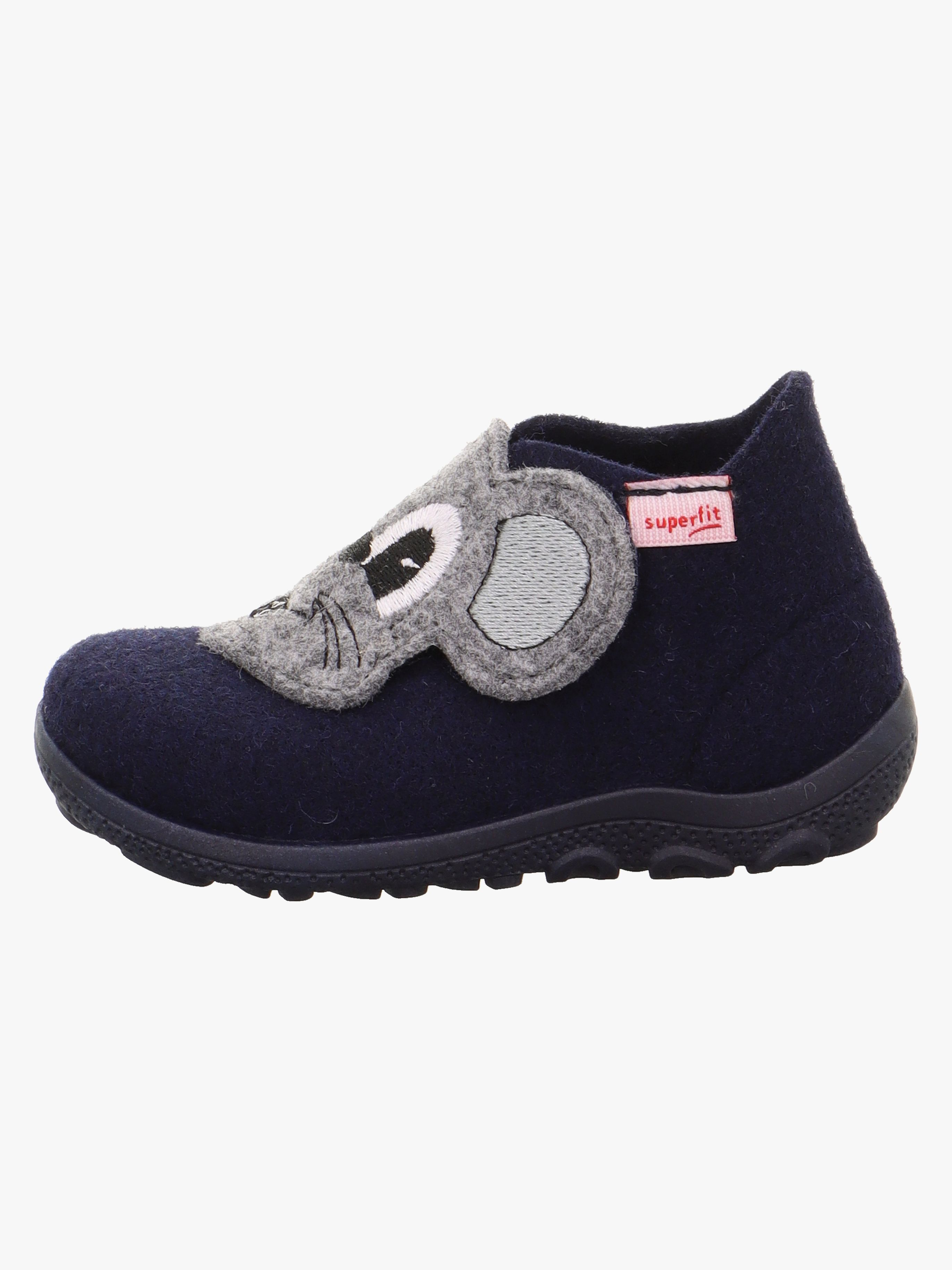 Superfit Happy Octi Hausschuhe, Blue/Grey, 24