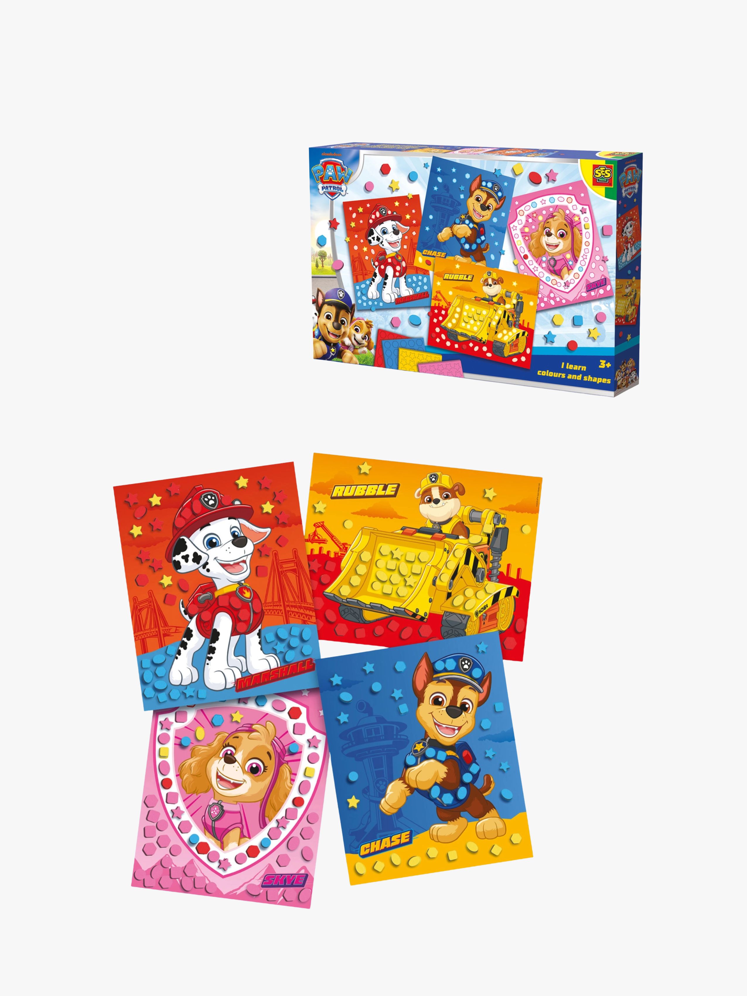 SES Creative Paw Patrol Bastelset Ich Lerne Formen &  Farben
