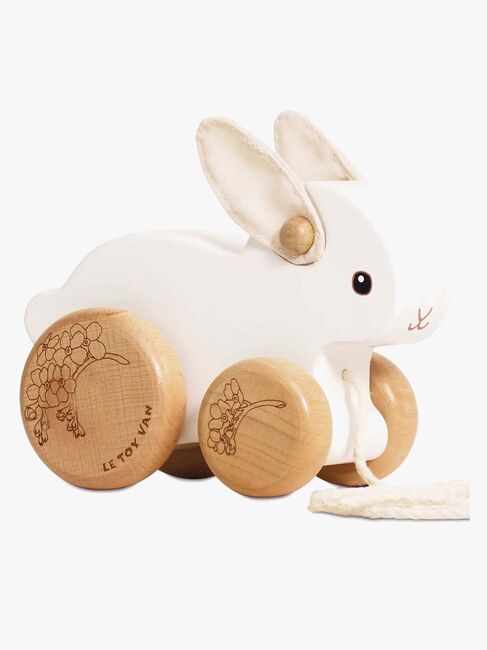 Le Toy Van Nachziehtier Hase, Weiß LTV-PL146-4212_1.jpg