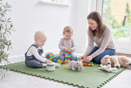 BabyDan Spielteppich, Soft Green
