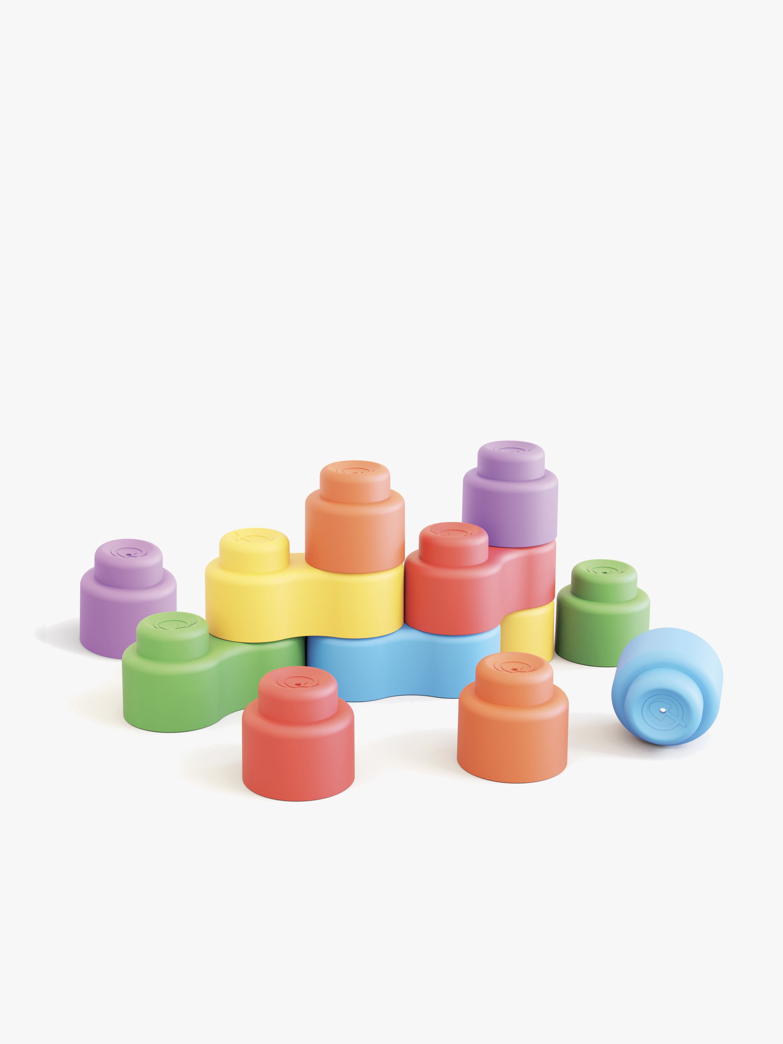 Quercetti Pegart Momy Soft Stapelspielzeug, Babyspielzeug