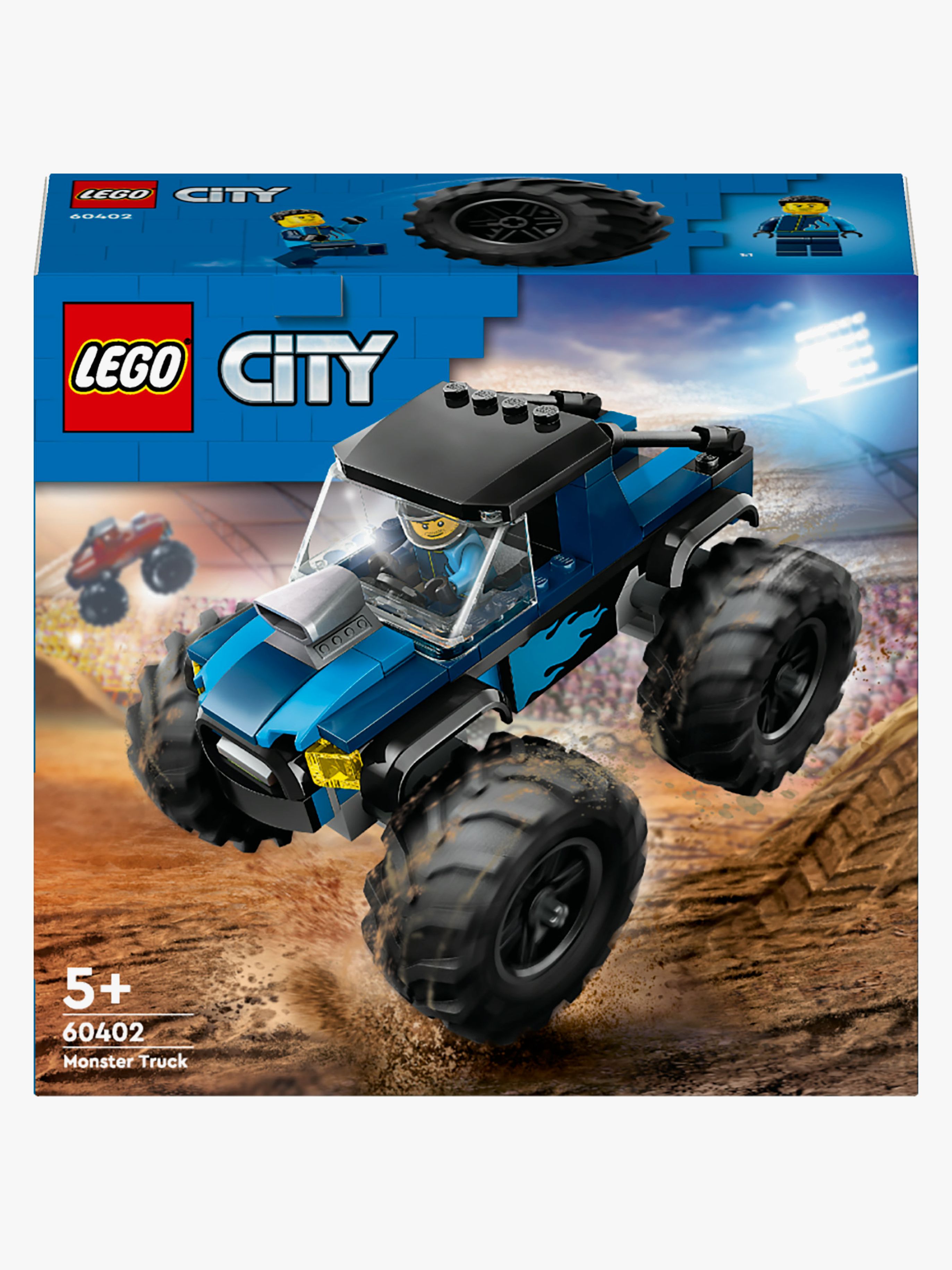 City 60402 Blauer Monstertruck