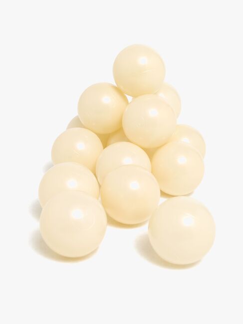 JLY Bälle für Bällebad 100 Teile, Beige