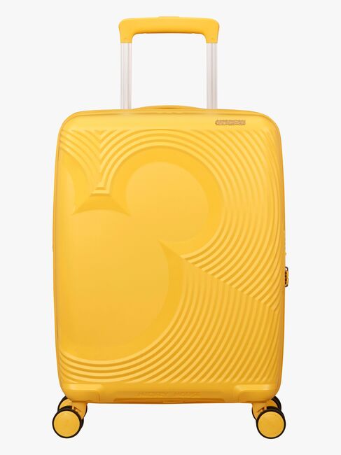 American Tourister Mickey Magic Spinner Koffer 37-44L, Flower Yellow
