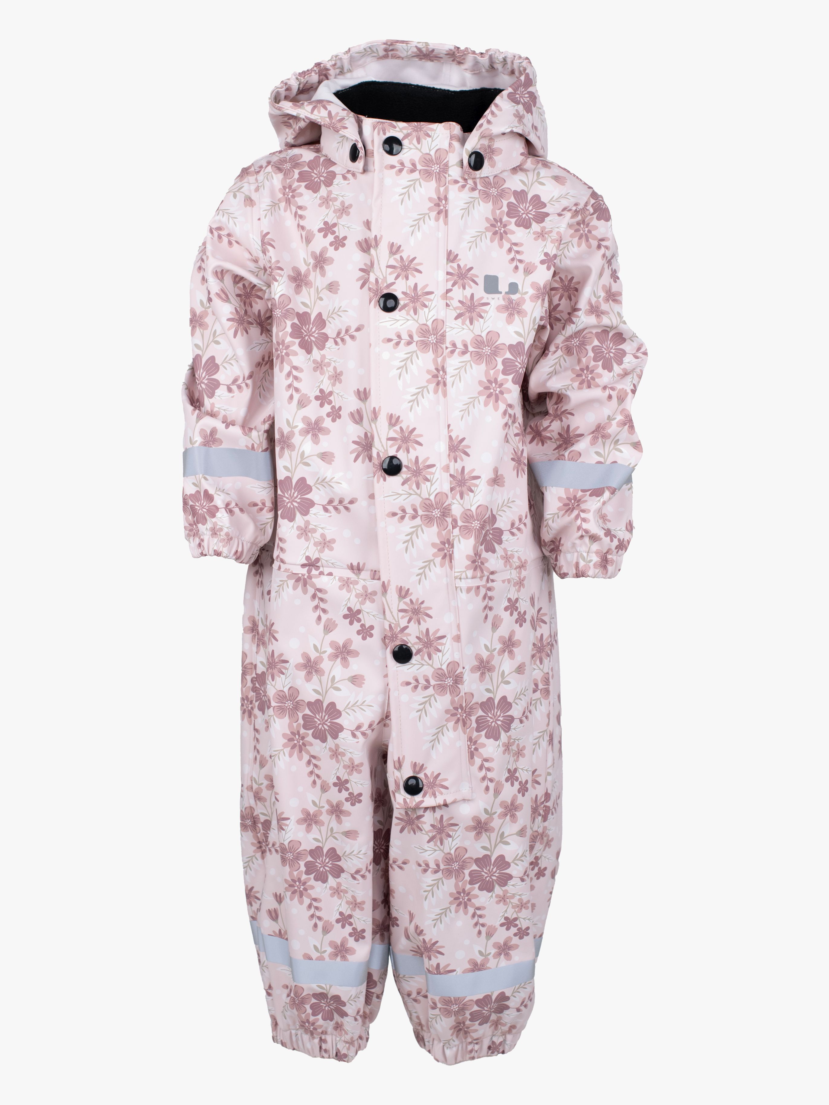 Lindberg Vattholma Regenoverall, Pink/White, 92